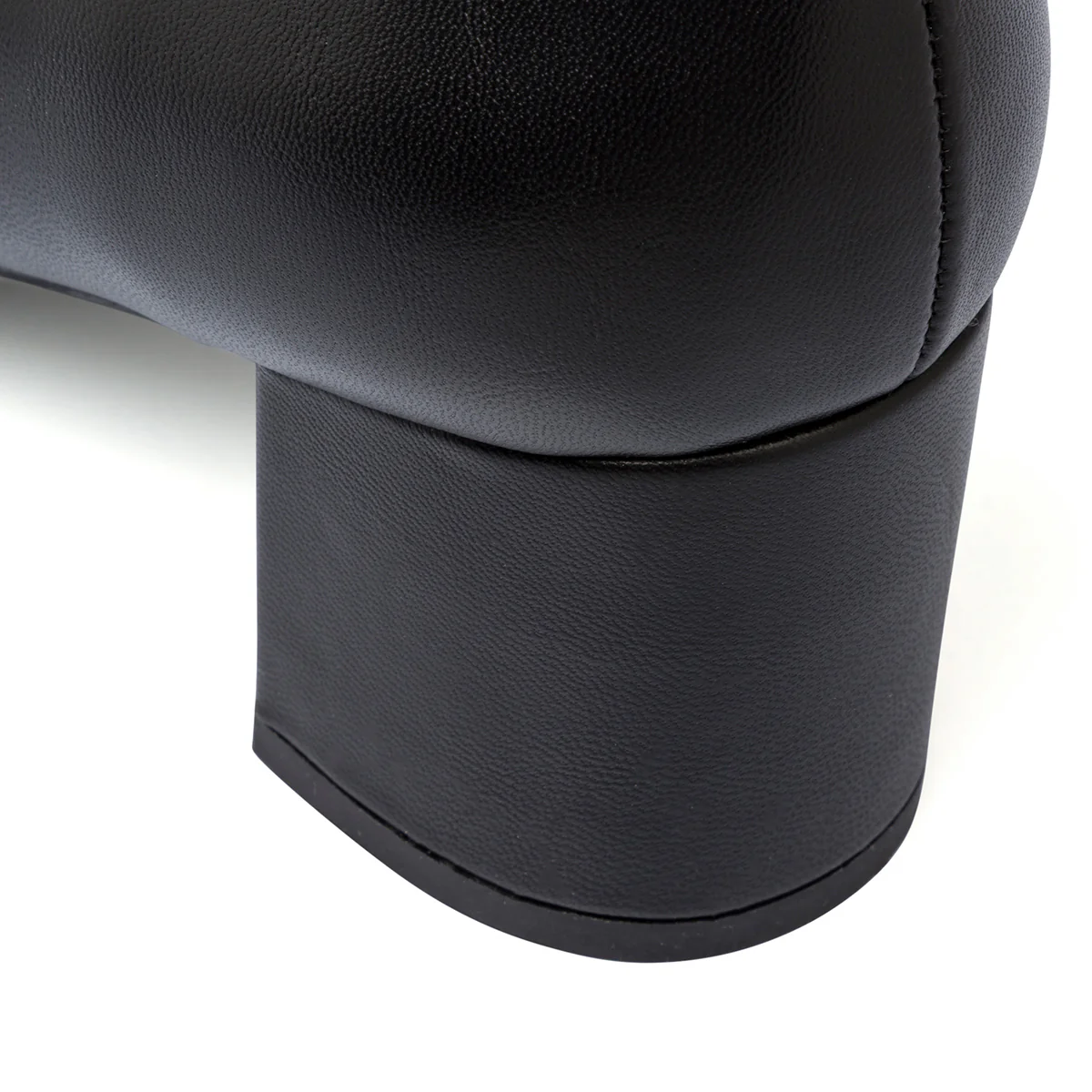 Décolleté nere con tacco a blocco 6 cm Lora Ferres - Image 7