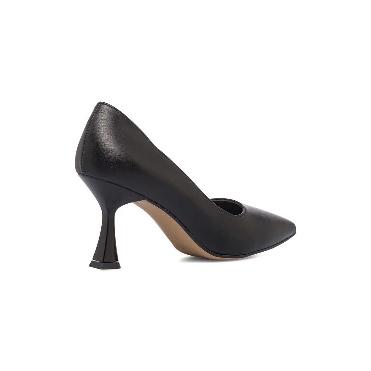 Décolleté nere con tacco a campana 7 cm Lora Ferres - Image 3
