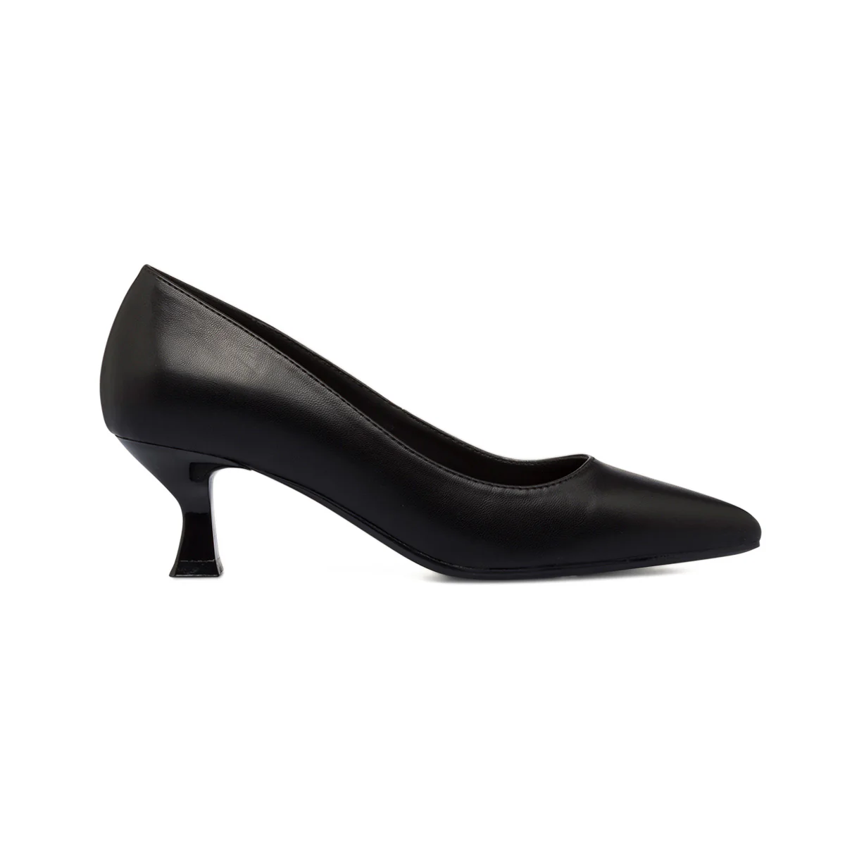 Décolleté nere con tacco a rocchetto 5,5 cm Lora Ferres - Image 4