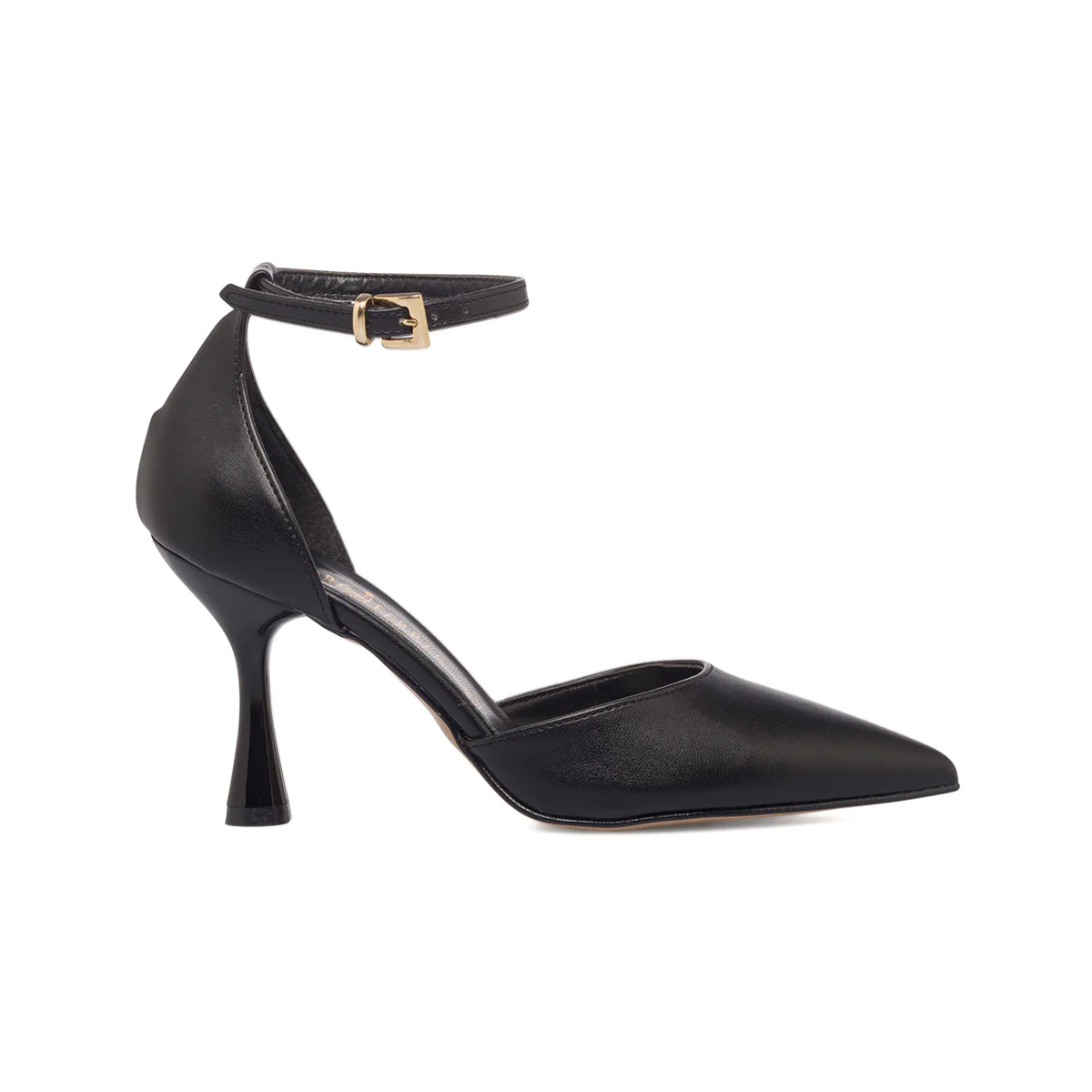 Décolleté nere con tacco a rocchetto 8 cm Lora Ferres