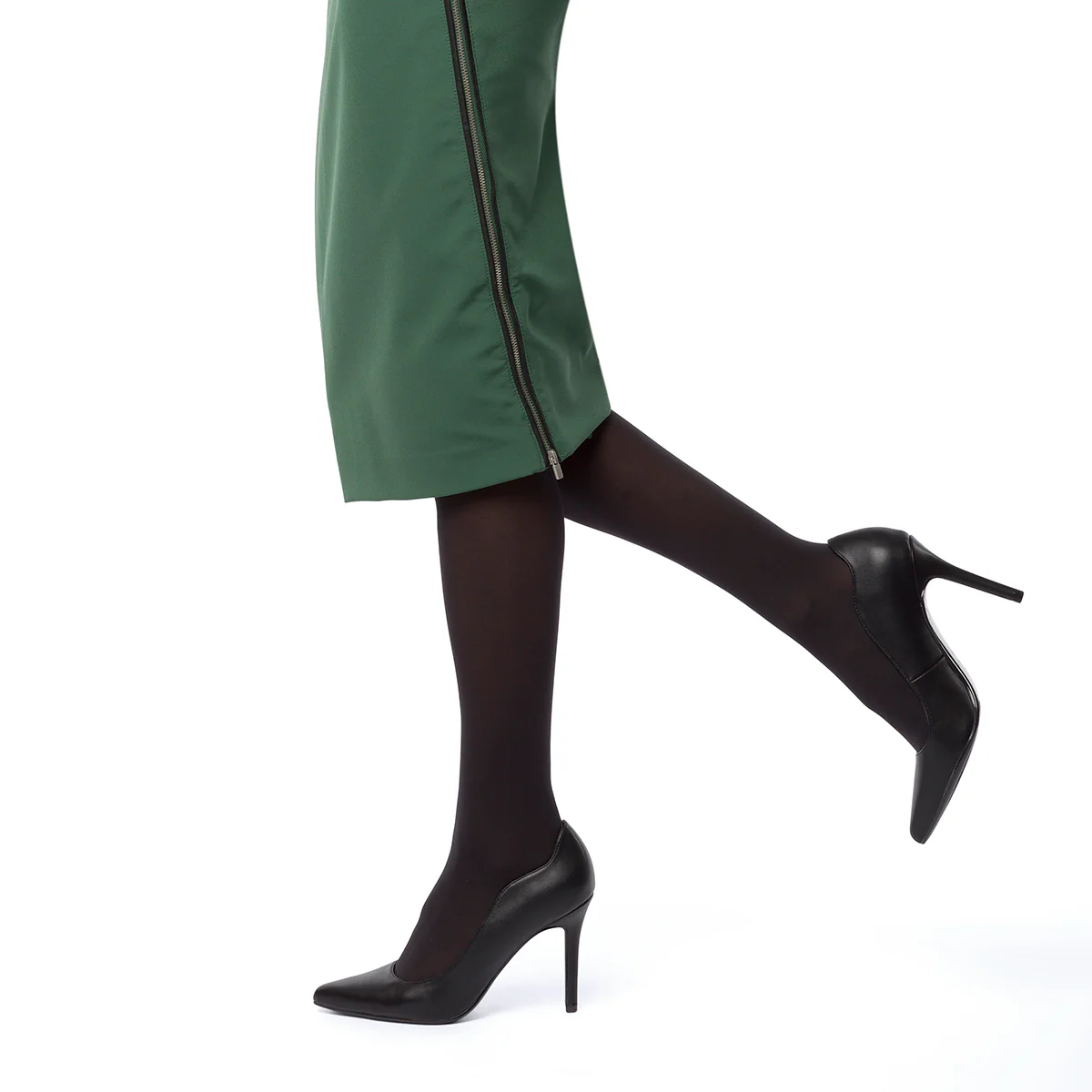 Décolleté nere con tacco a stiletto 9 cm Lora Ferres - Image 4