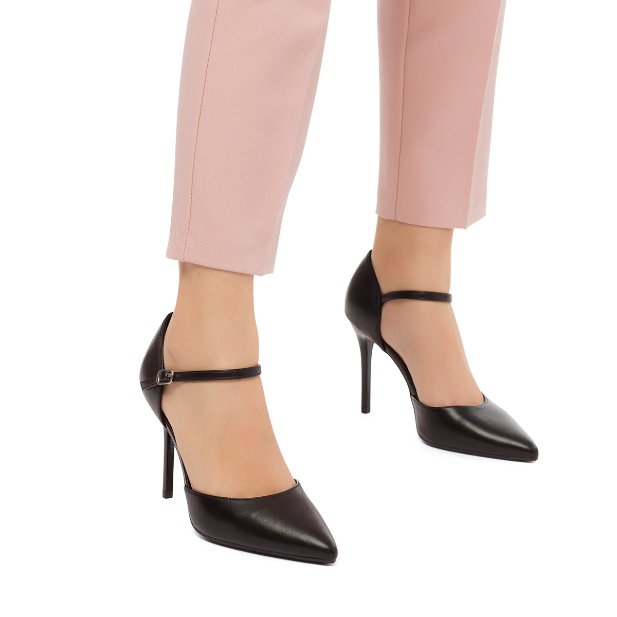 Décolleté nere con tacco a stiletto 9 cm Lora Ferres