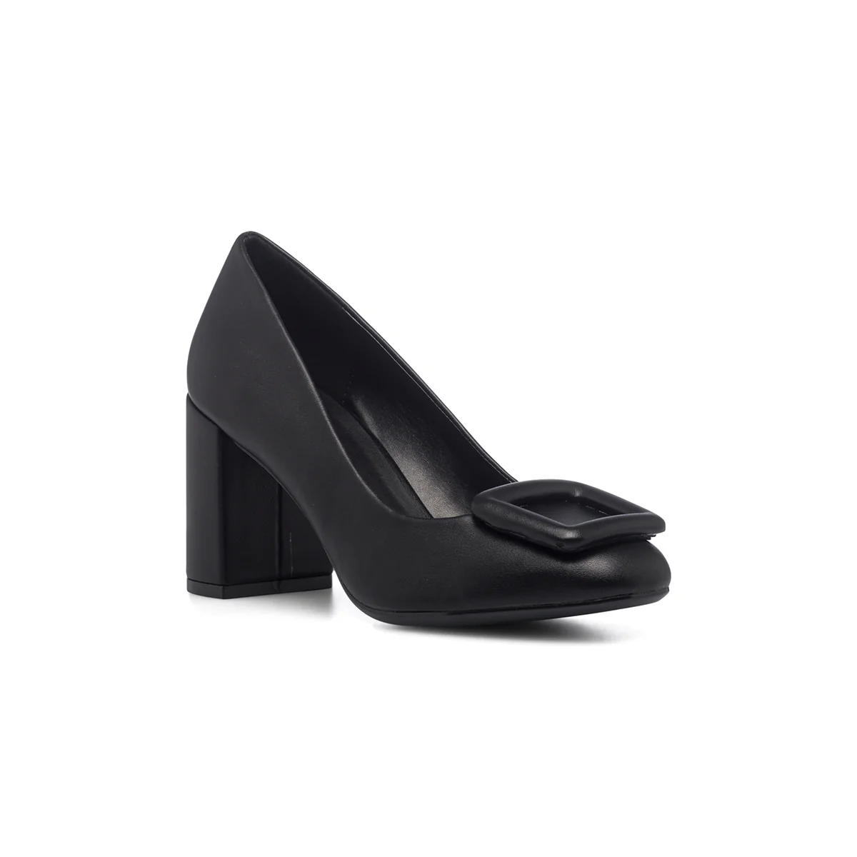 Décolleté nere con tacco largo 8 cm Lora Ferres - Image 2