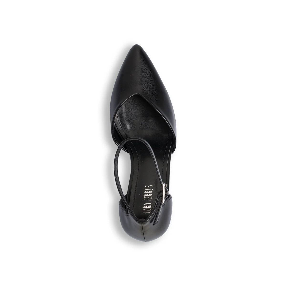 Décolleté nere da Donna con cinturino e tacco 9 cm Lora Ferres - Image 6