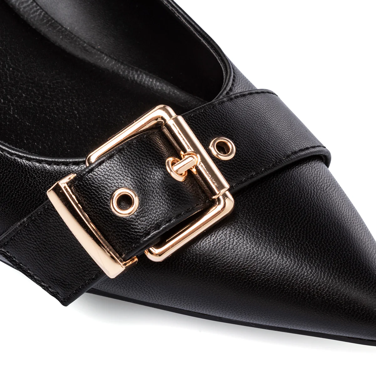 Décolleté nere da Donna con fibbia e tacco P Smart - Image 8