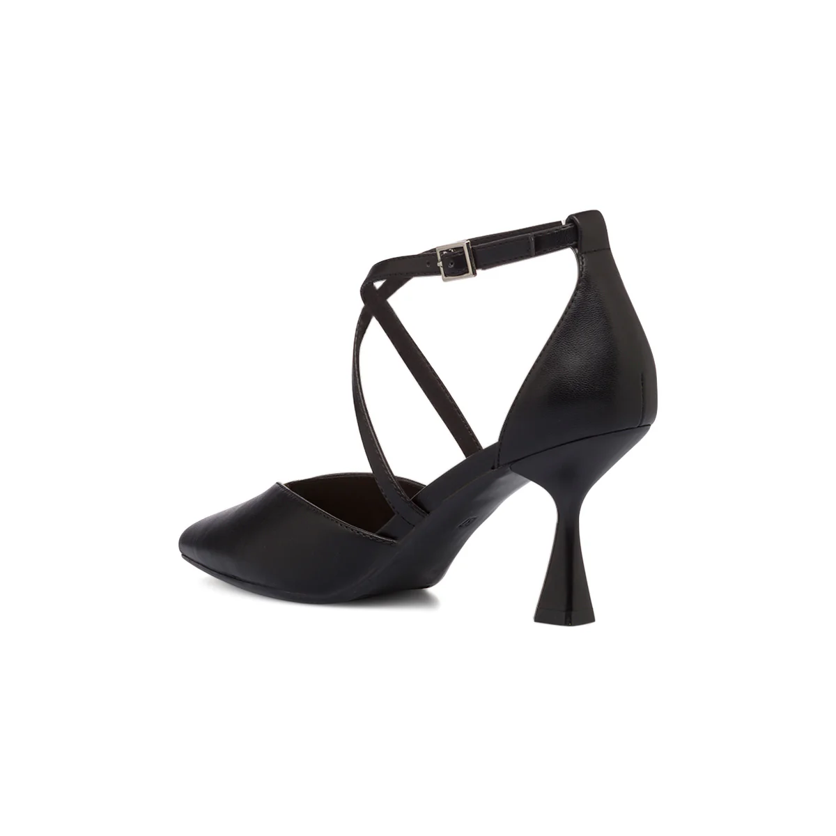 Décolleté nere da donna con tacco a campana 8 cm Lora Ferres - Image 3