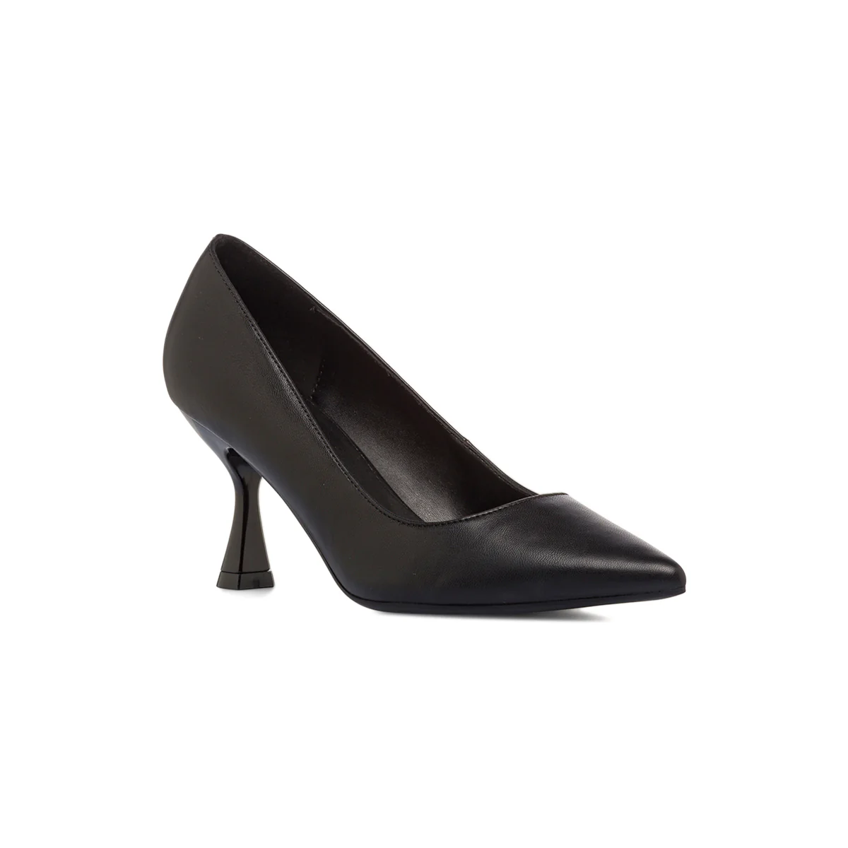 Décolleté nere da Donna con tacco a rocchetto 7,5 cm Lora Ferres - Image 2