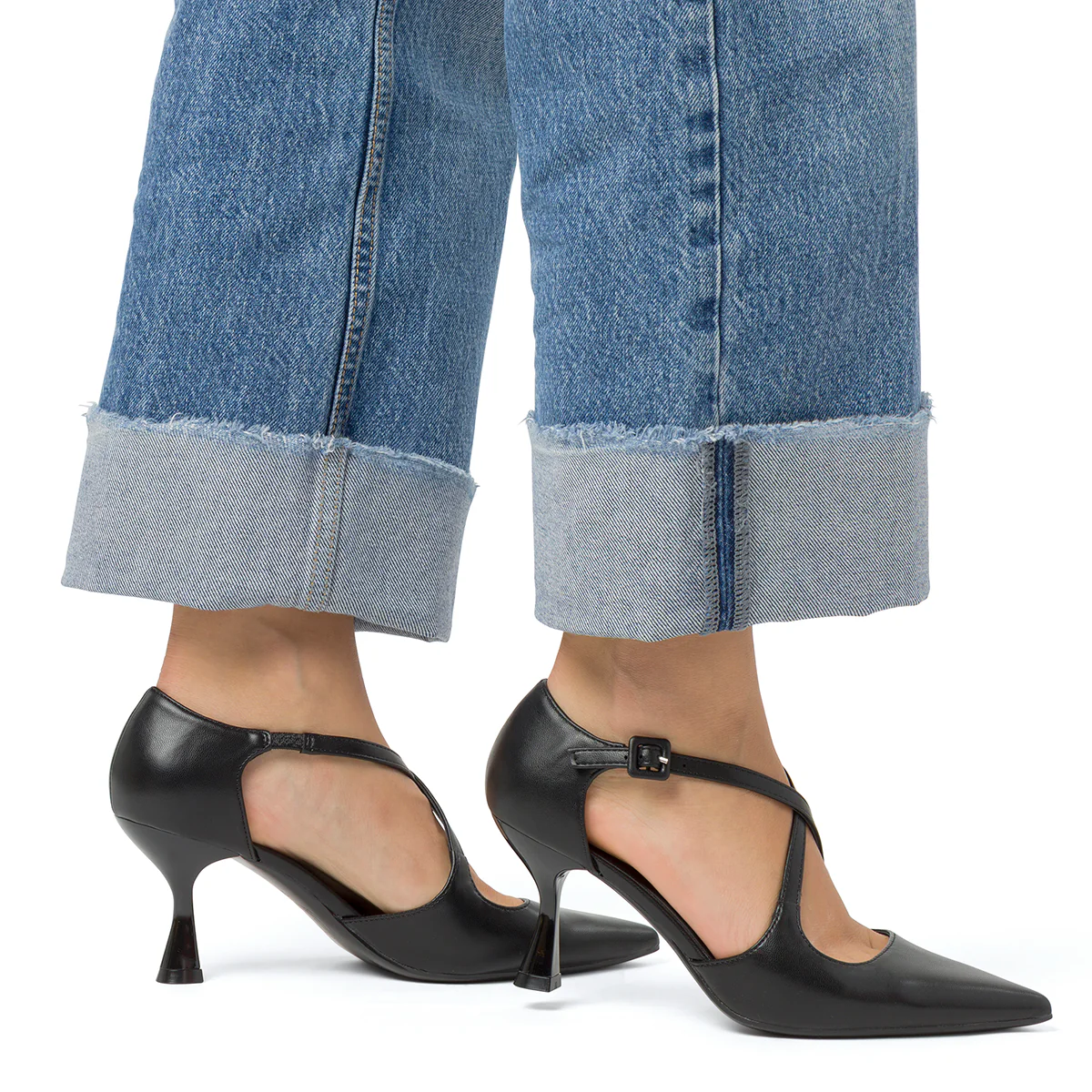Décolleté nere da Donna con tacco a stiletto 7,5 cm Lora Ferres - Image 2