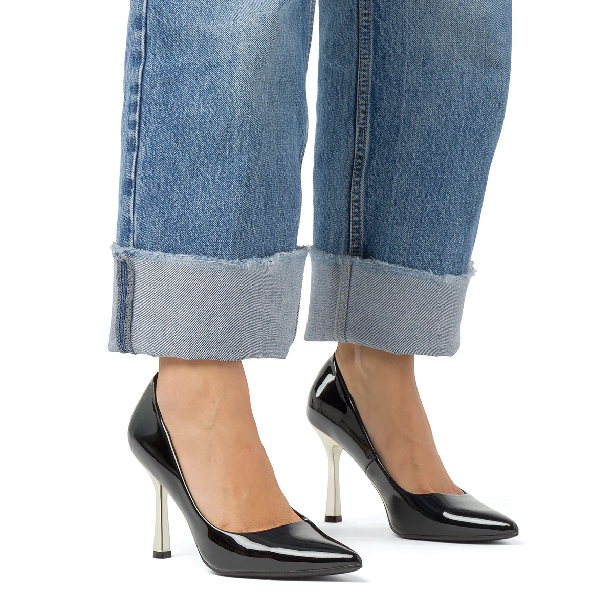 Décolleté nere da Donna con tacco in metallo 9 cm  Lora Ferres - Image 2