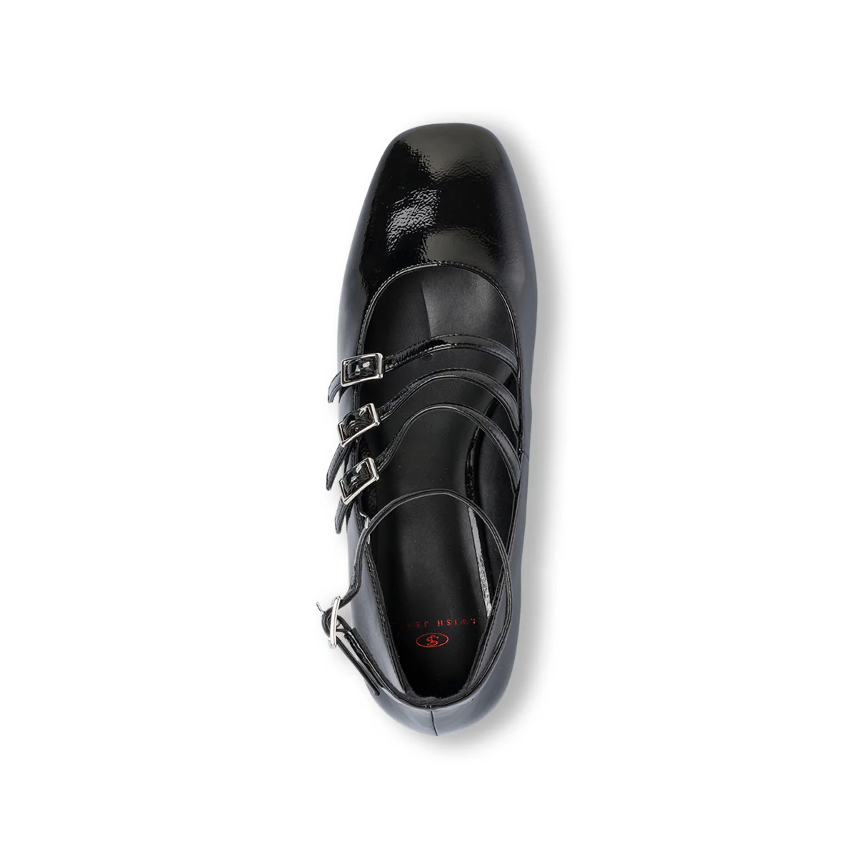 Décolleté Mary Jane nere da donna effetto vernice con tacco 4 cm Swish Jeans - Image 8