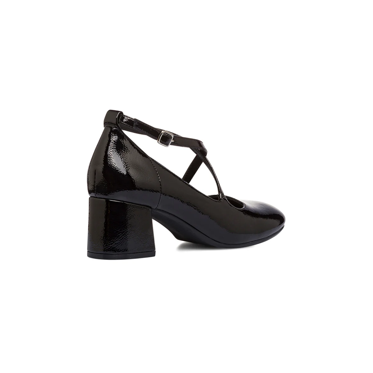 Décolleté nere da donna effetto vernice con tacco 5,5 cm Swish Jeans - Image 7