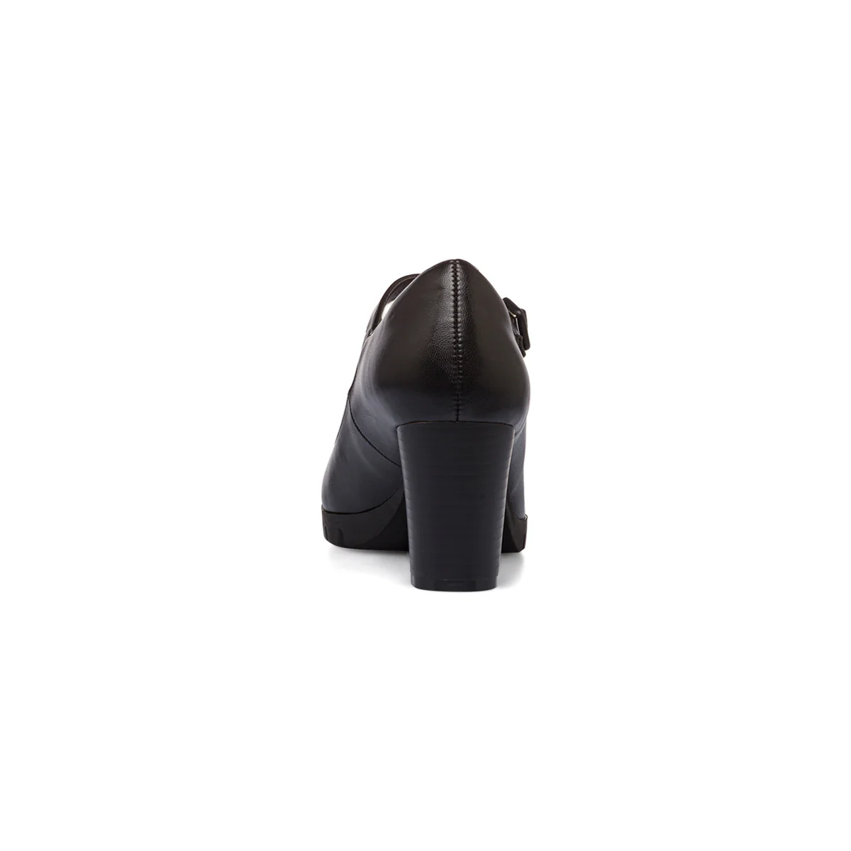 Décolleté nere da donna P Soft con cinturino e tacco 7 cm - Image 4
