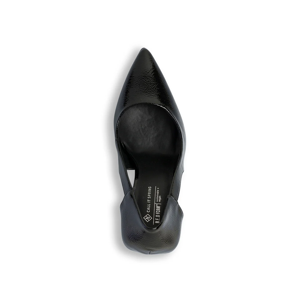 Décolleté nere in pelle vegana con tacco 10 cm Call It Spring Laurelle - Image 8