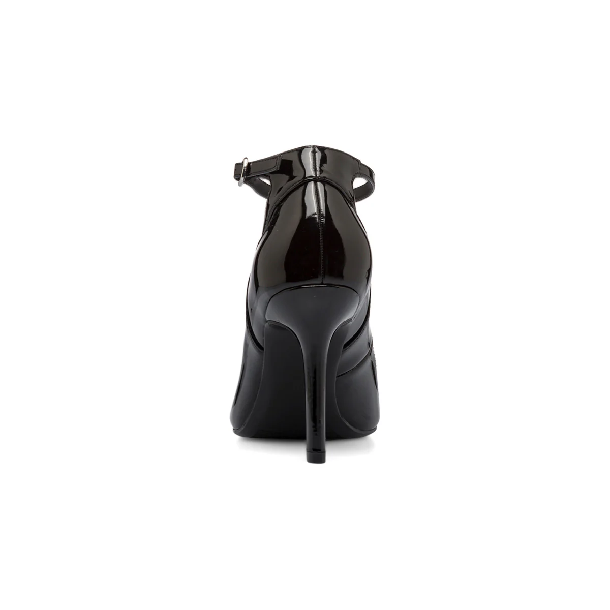 Décolleté nere in vernice con tacco a stiletto 9 cm Lora Ferres - Image 7
