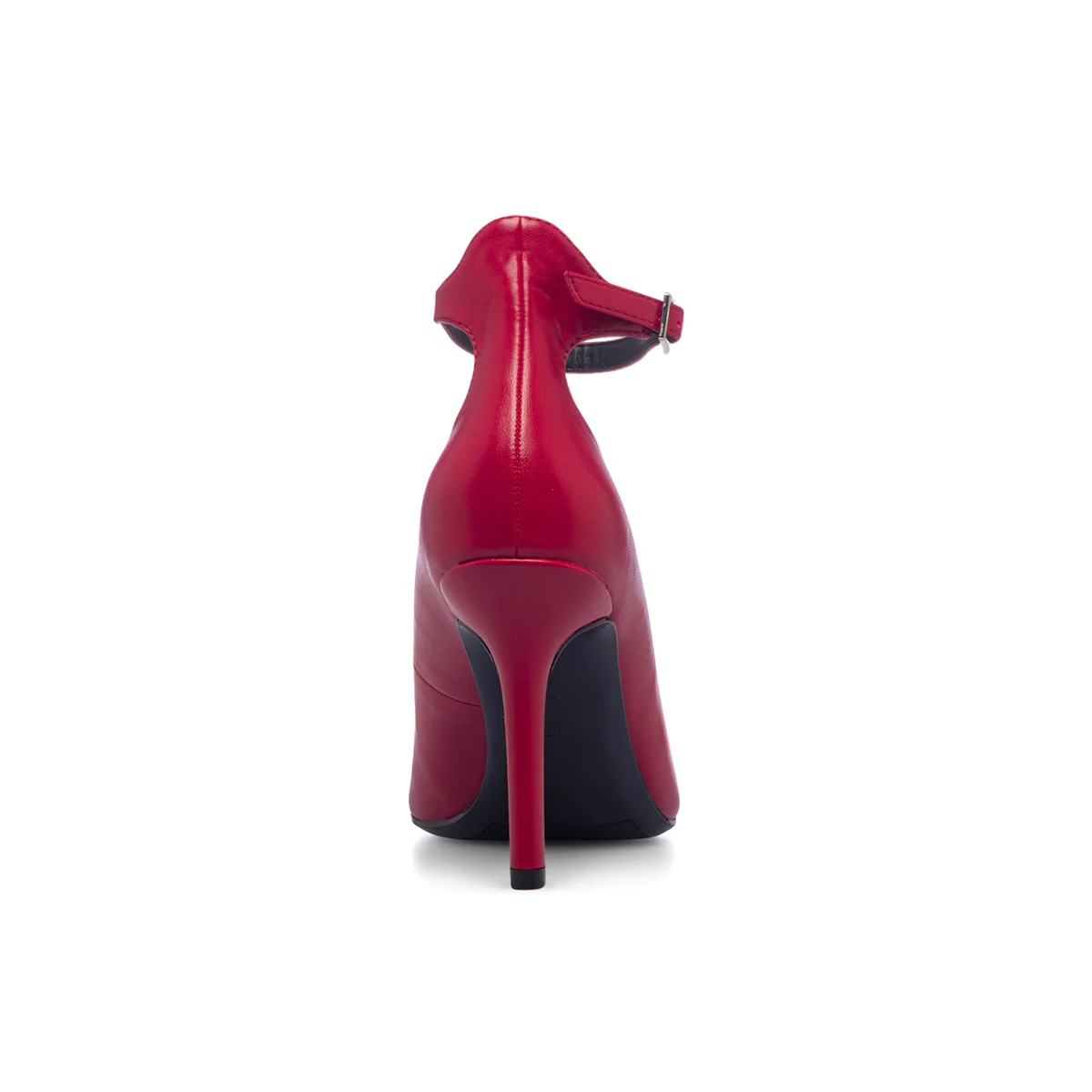 Décolleté rosse con cinturino e tacco a stiletto 9 cm Lora Ferres - Image 4
