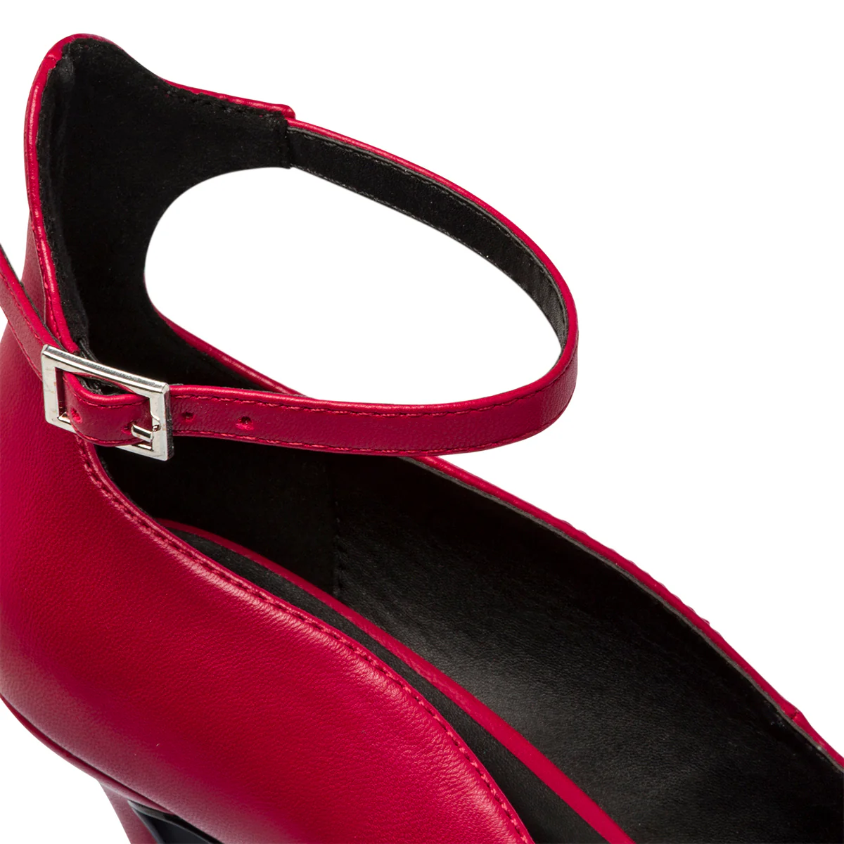 Décolleté rosse con cinturino e tacco a stiletto 9 cm Lora Ferres - Image 6