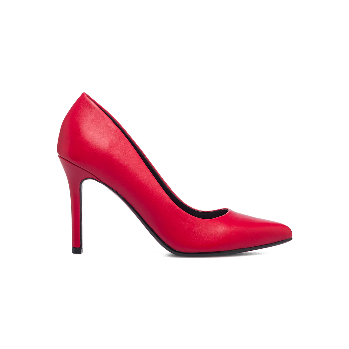 Décolleté rosse con tacco 7 cm Lora Ferres