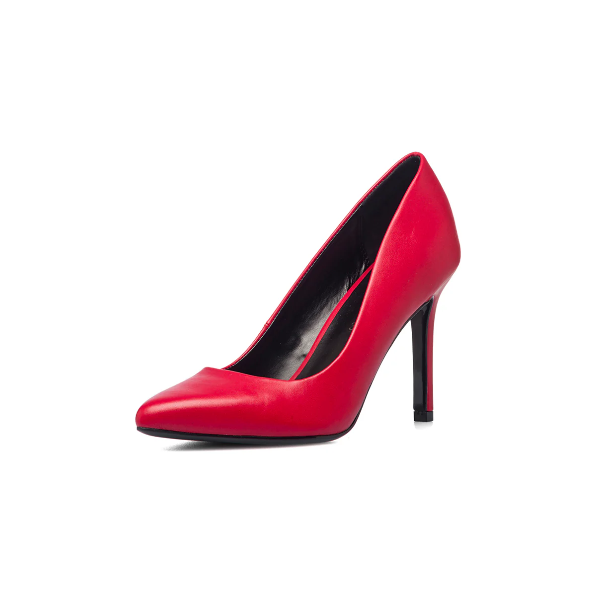 Décolleté rosse con tacco 7 cm Lora Ferres - Image 2