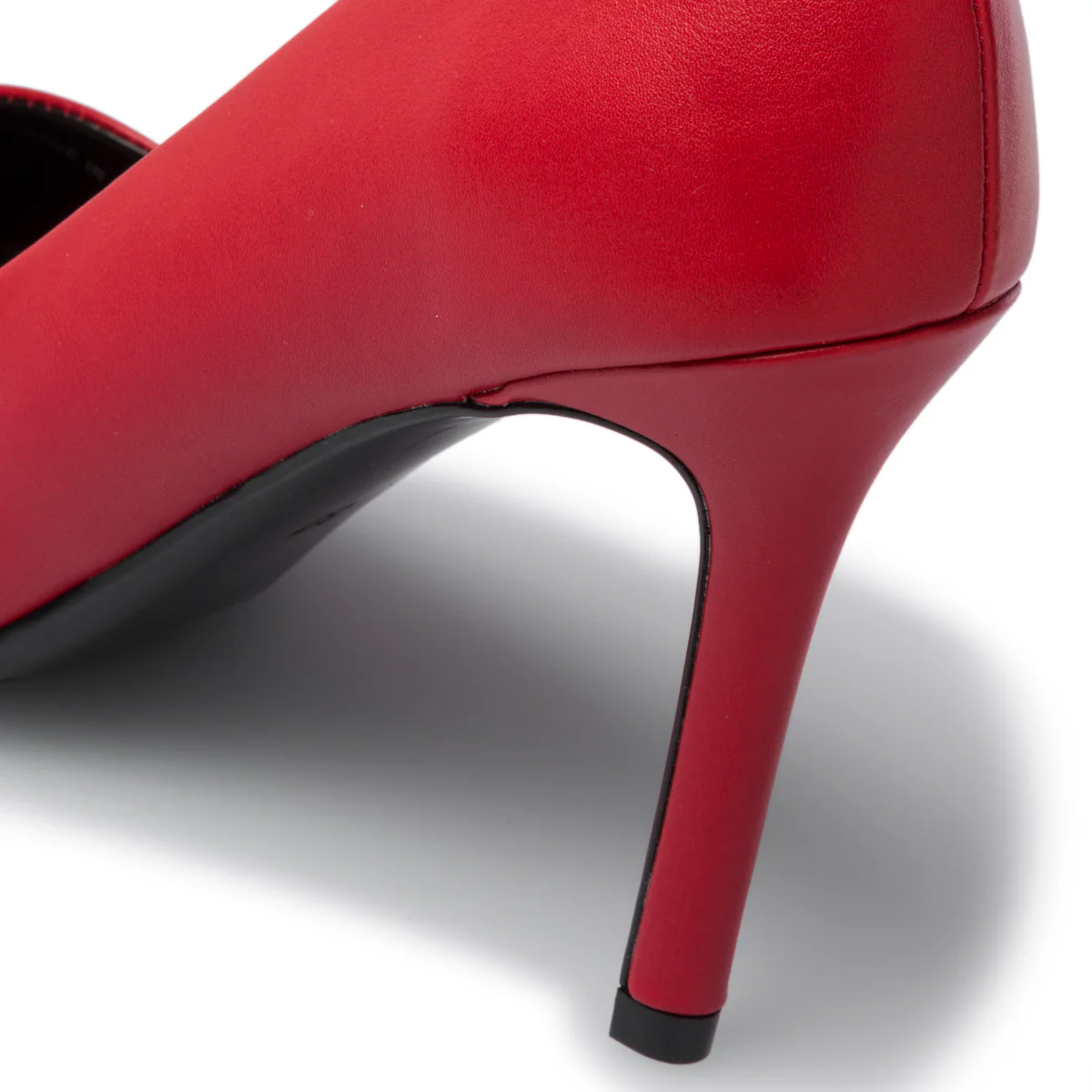 Décolleté rosse con tacco 7 cm Lora Ferres - Image 6