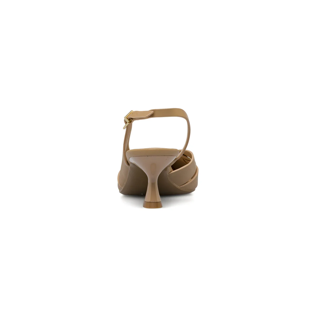 Décolleté slingabck da donna beige con tacco 6,5 cm Lora Ferres - Image 4