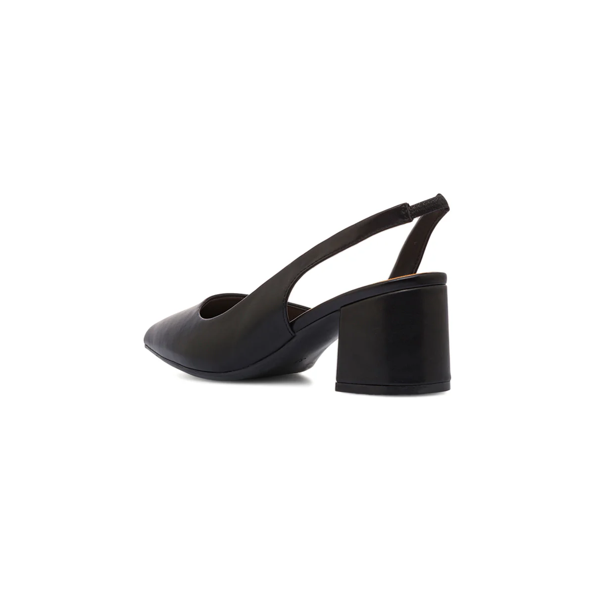 Décolleté slingback a punta nere da Donna con tacco 6,5 cm Lora Ferres - Image 3