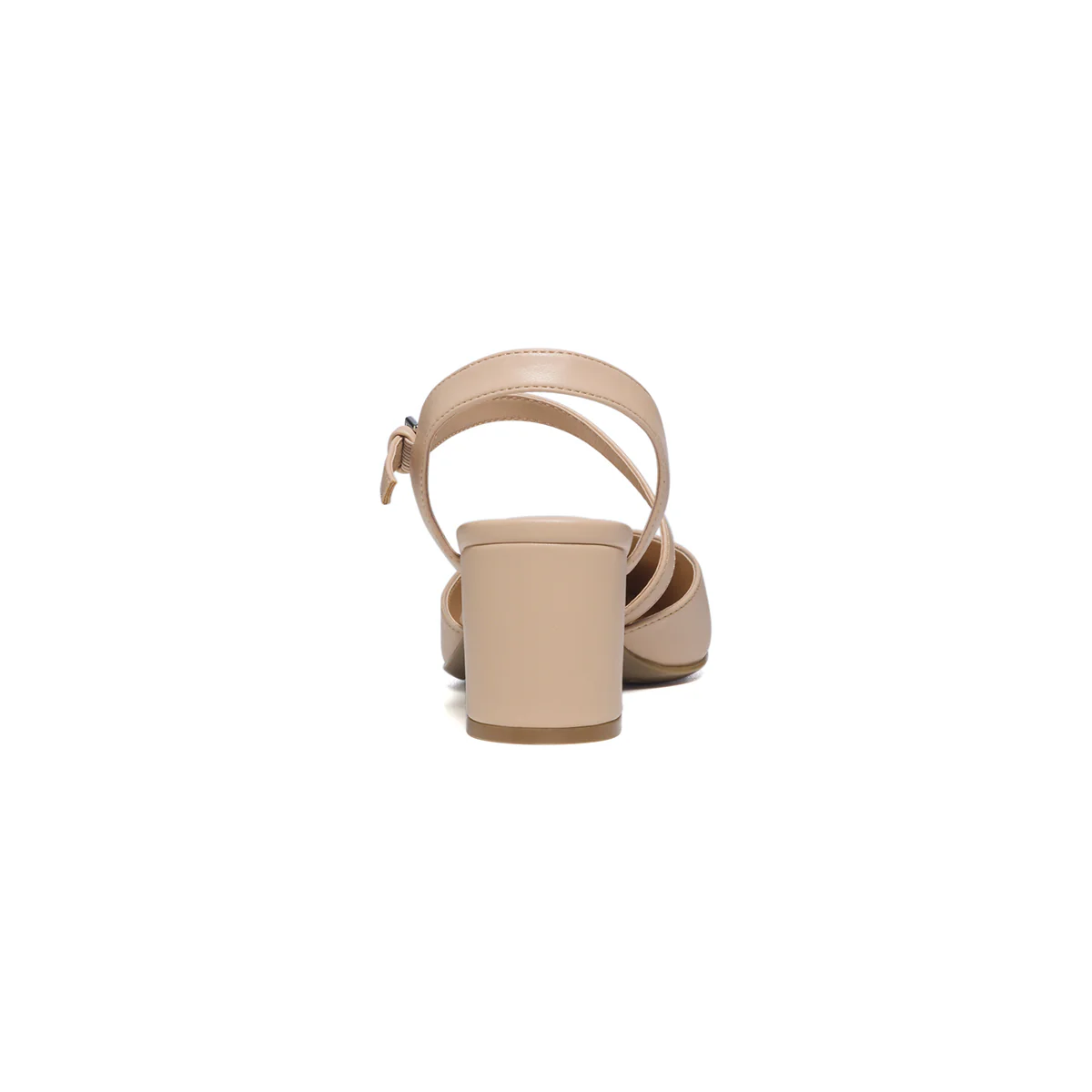 Décolleté slingback beige con cinturino sul tallone e tacco 6 cm Lora Ferres - Image 5