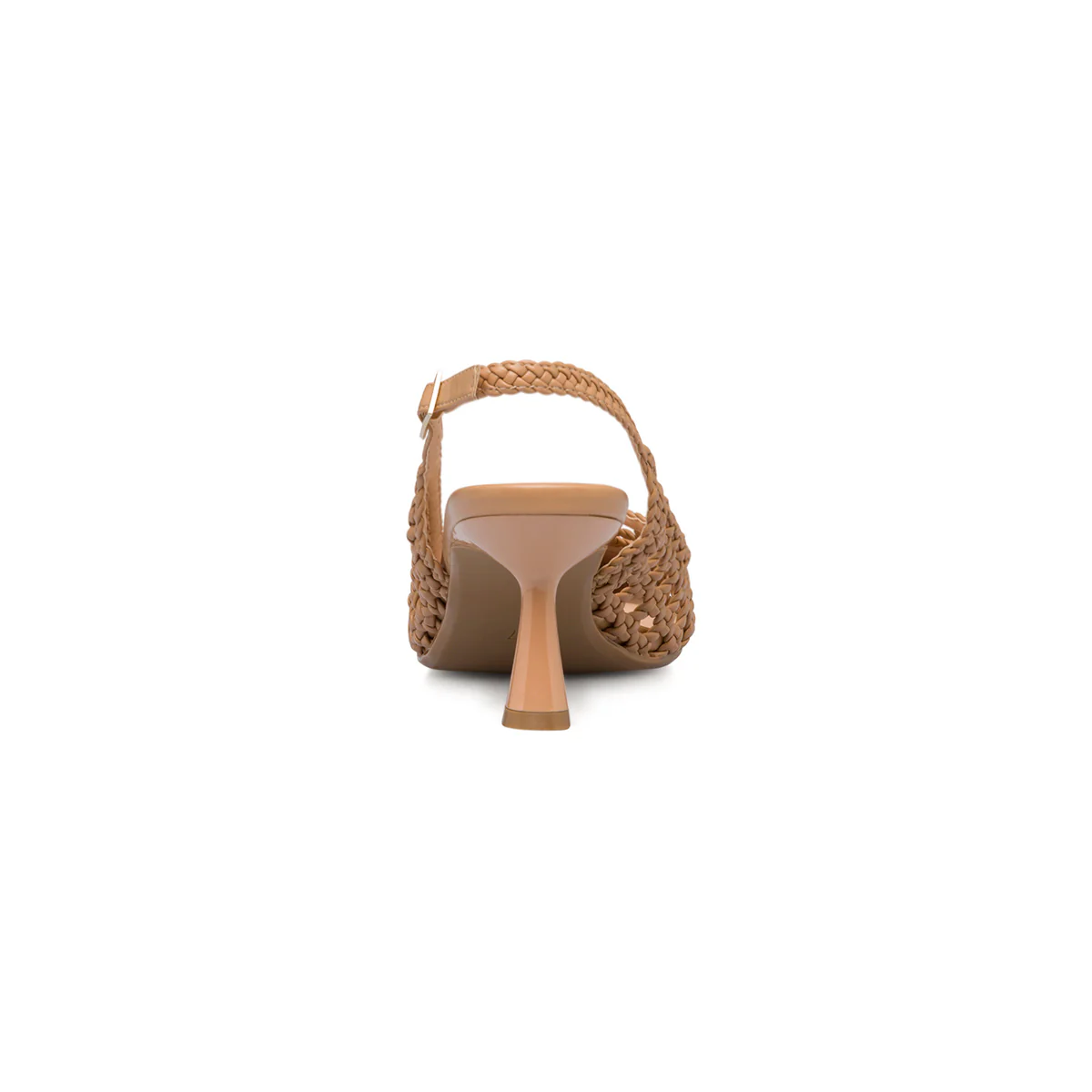 Décolleté slingback beige effetto intrecciato con tacco 6 cm Swish Jeans - Image 7
