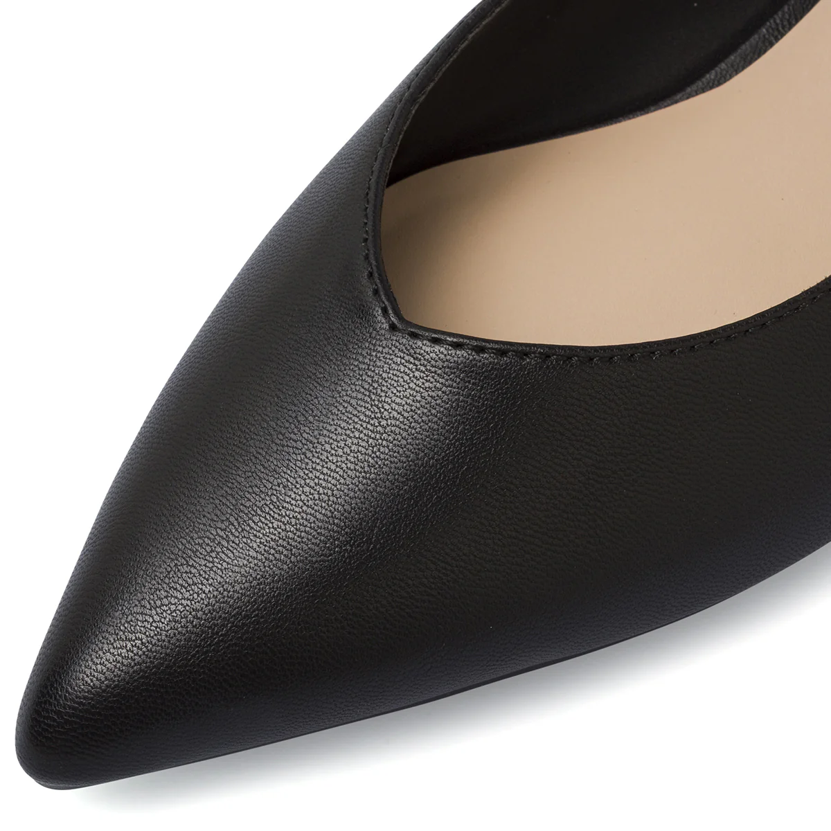 Décolleté Slingback da Donna a punta nere Lora Ferres - Image 4