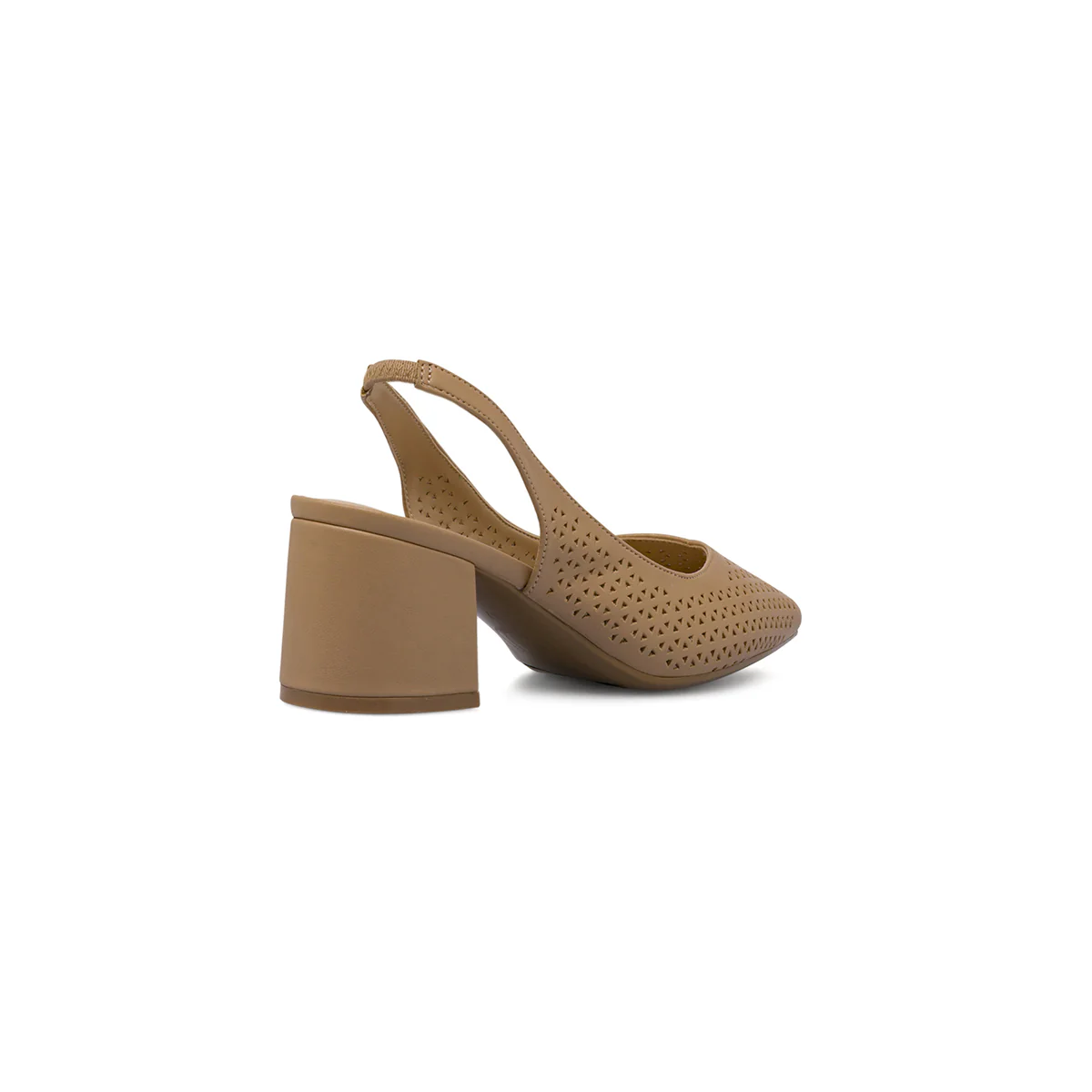 Decolleté slingback da donna beige a punta con tacco 6 cm Lora Ferres - Image 3