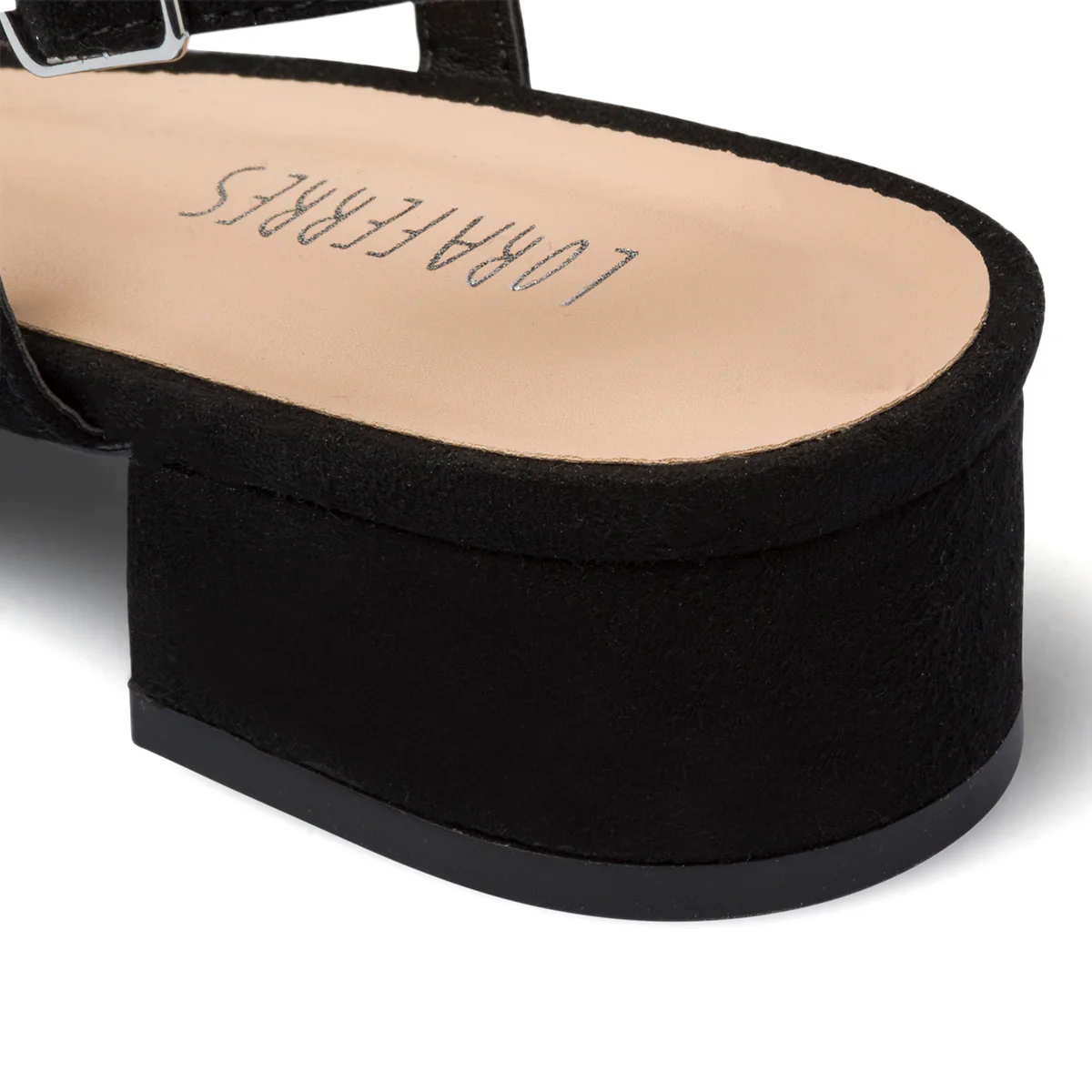 Décolleté slingback nere con applicazione di strass Lora Ferres - Image 14