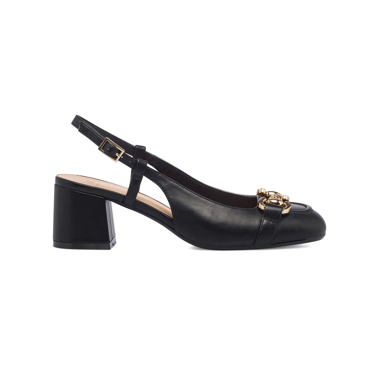 Décolleté slingback nere con morsetto Swish Jeans - Image 4