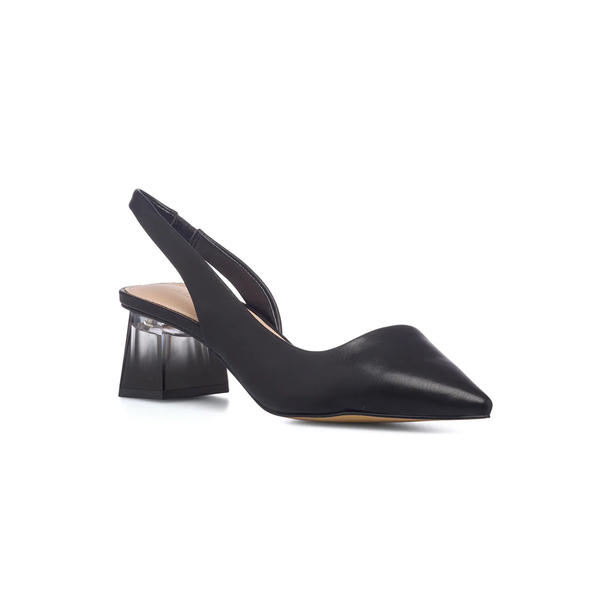 Décolleté slingback nere con tacco a blocco 5 cm ALDO Blossum - Image 2