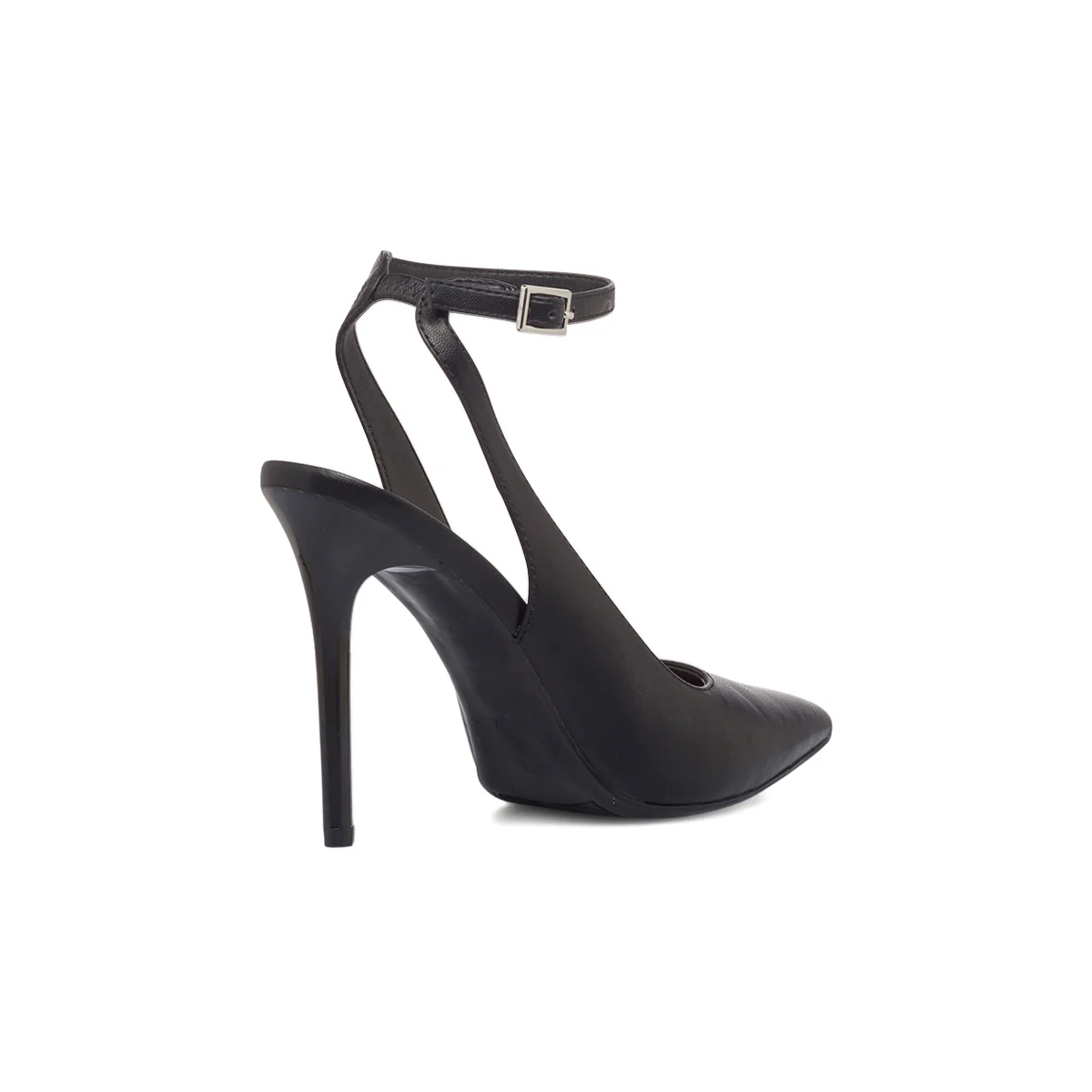 Décolleté slingback nere con tacco a stiletto 10 cm Lora Ferres - Image 3