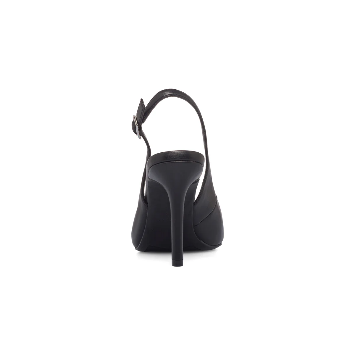 Décolleté slingback nere con tacco a stiletto 9 cm Lora Ferres - Image 4