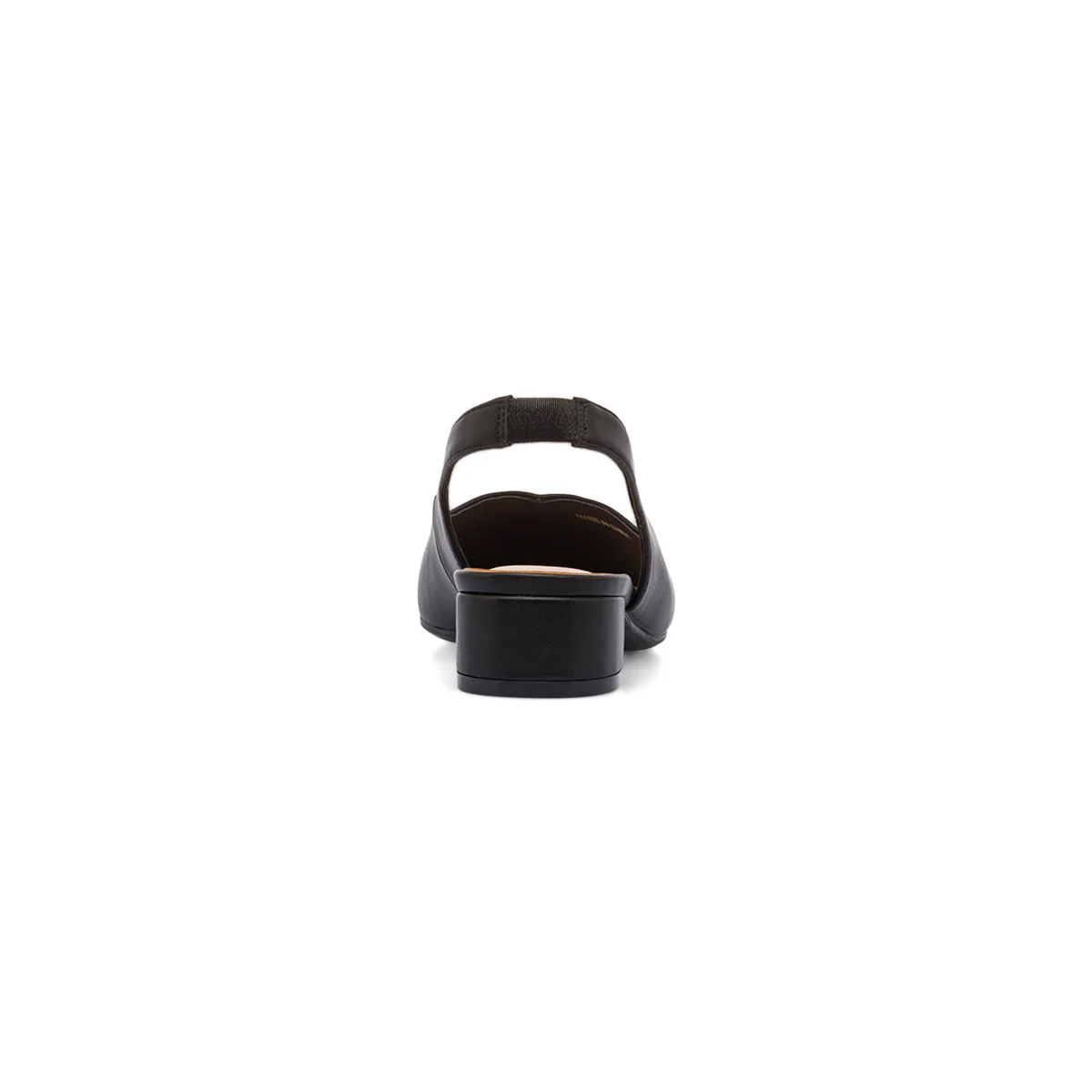 Décolleté slingback nere da Donna con cinturino e tacco 3 cm Lora Ferres - Image 6