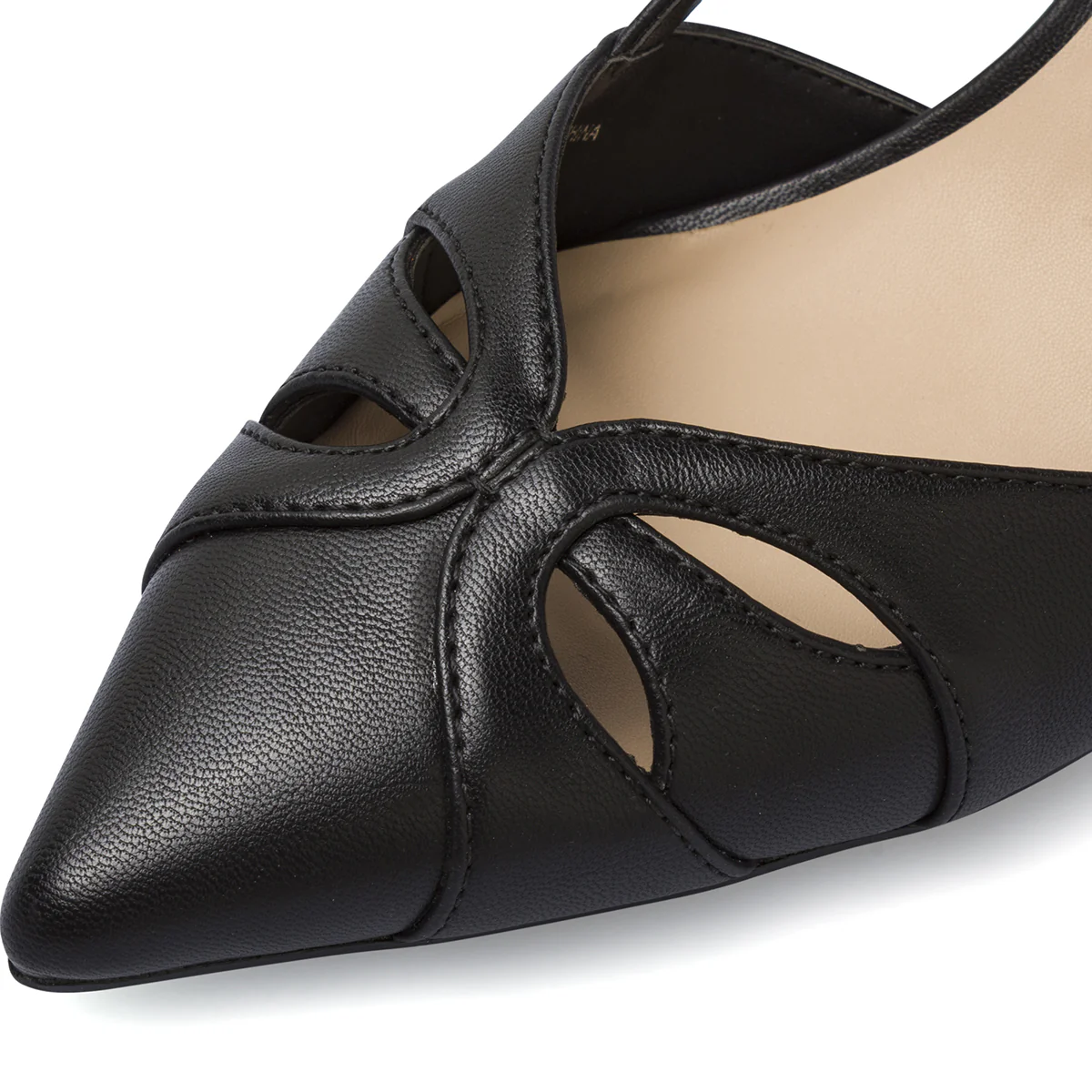 Décolleté slingback nere donna con tacco 7,5 cm Swish Jeans - Image 5