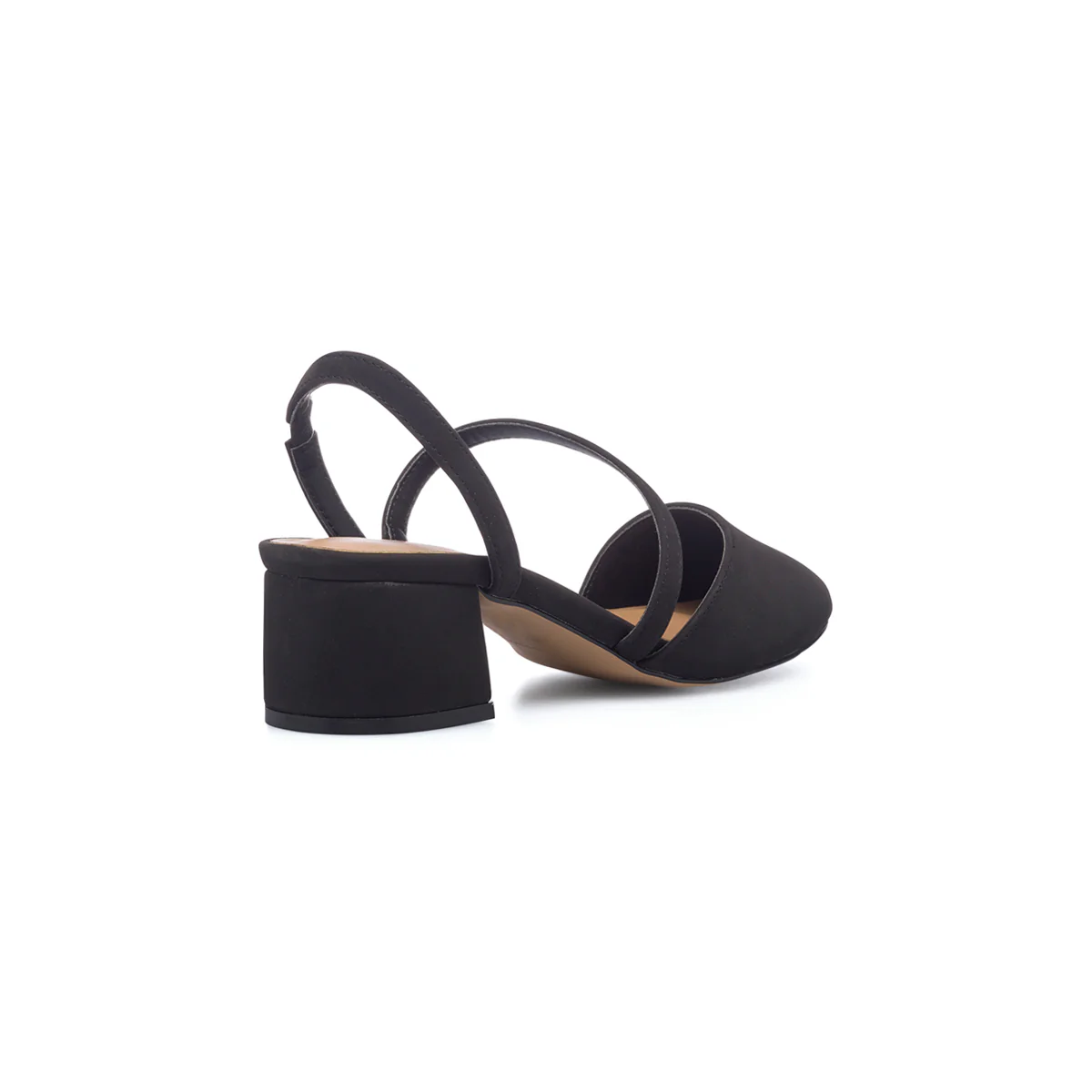 Dècolletè slingback nere in pelle vegana con tacco a blocco 3 cm Call It Spring Buarcos - Image 3