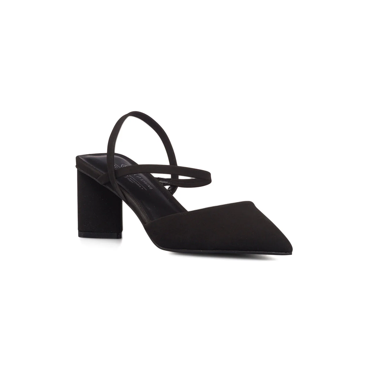 Décolleté slingback nere in pelle vegana con tacco a blocco Call It Spring Melodyy - Image 2