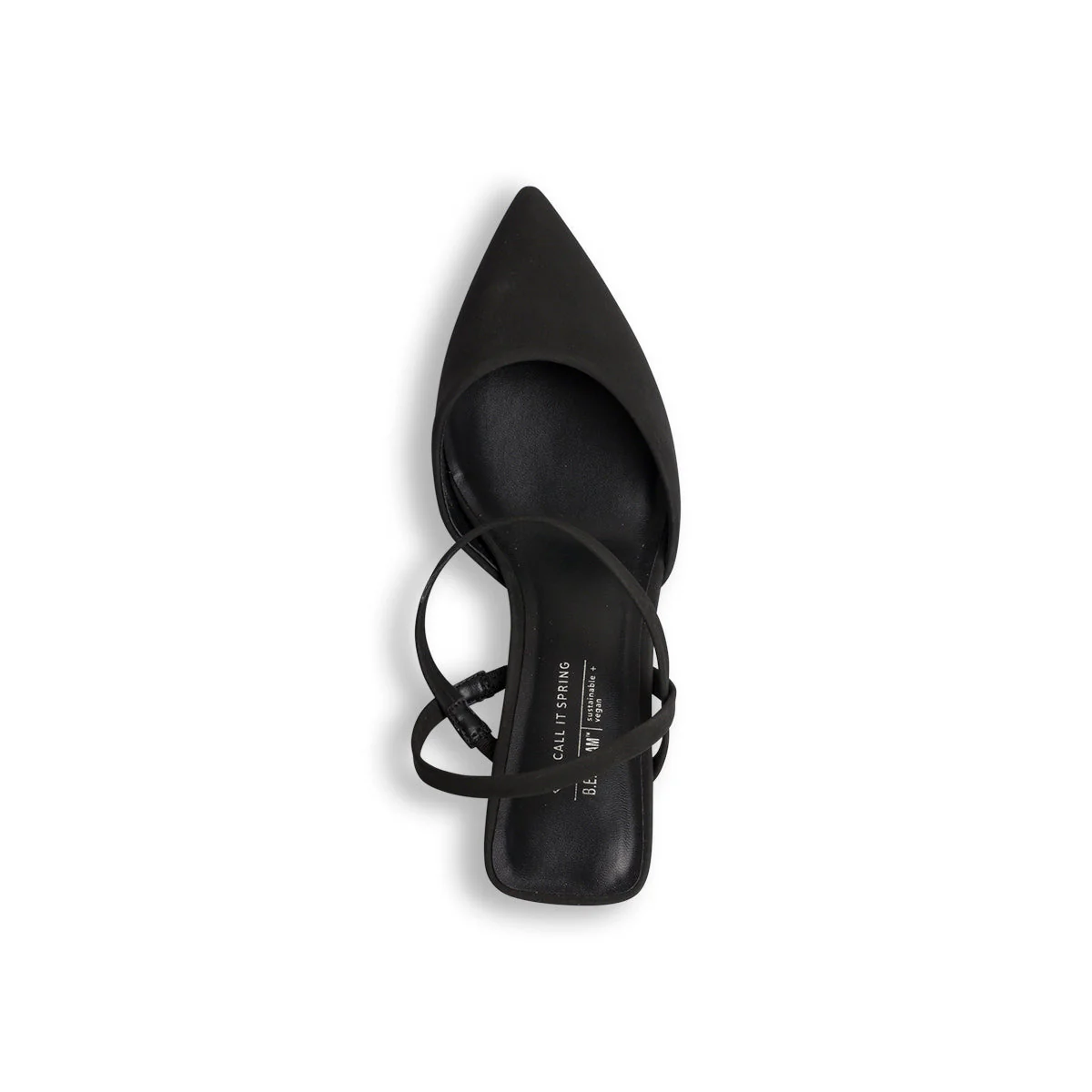 Décolleté slingback nere in pelle vegana con tacco a blocco Call It Spring Melodyy - Image 6
