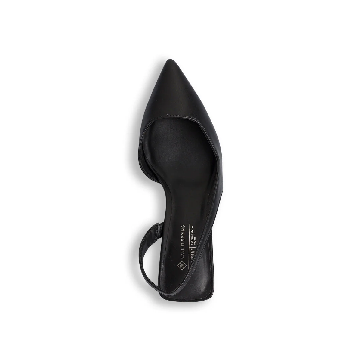 Décolleté slingback nere in pelle vegana con tacco a stiletto Call It Spring Harmonyy - Image 5