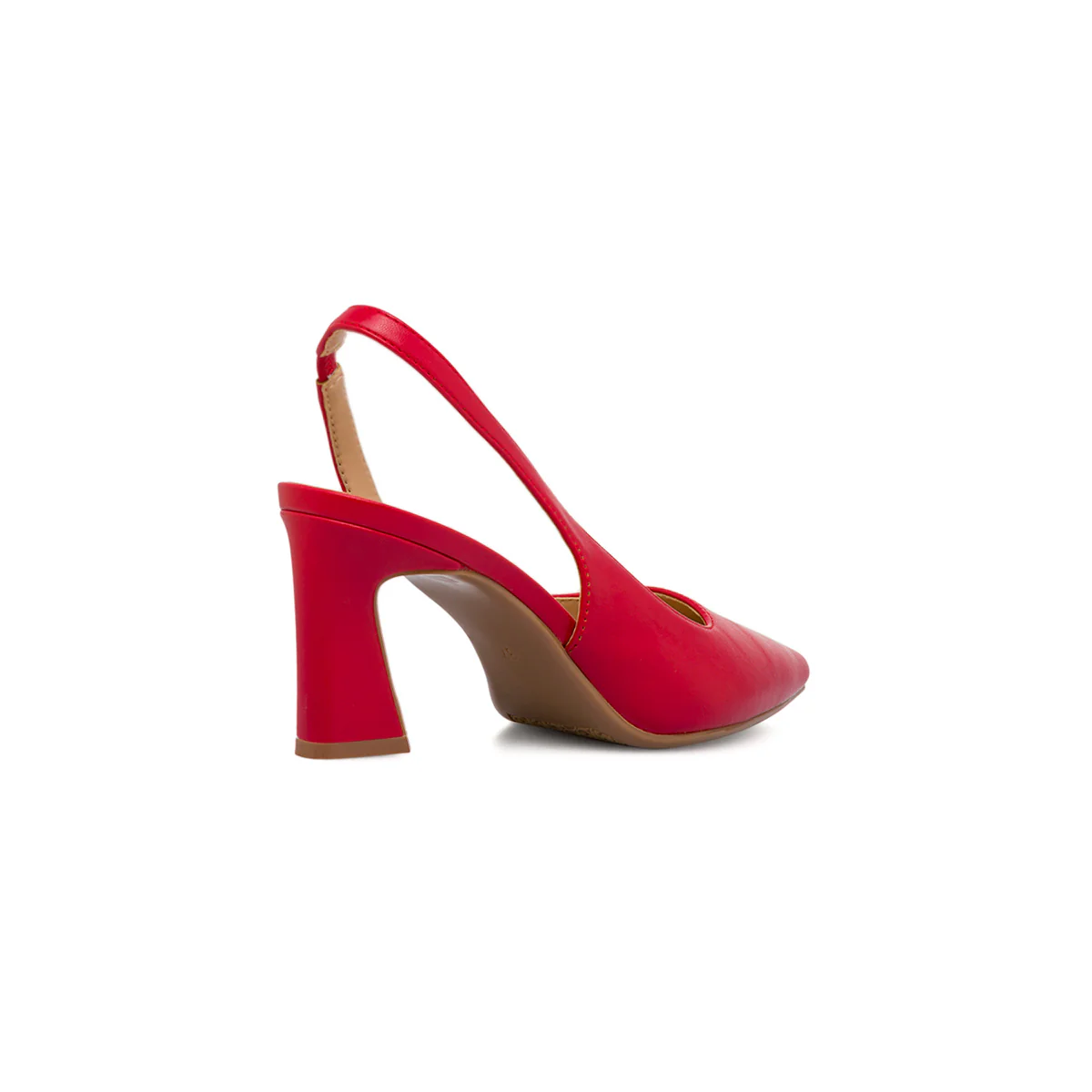 Décolleté slingback rosse da Donna con tacco a campana 7,5 cm Swish Jeans - Image 3