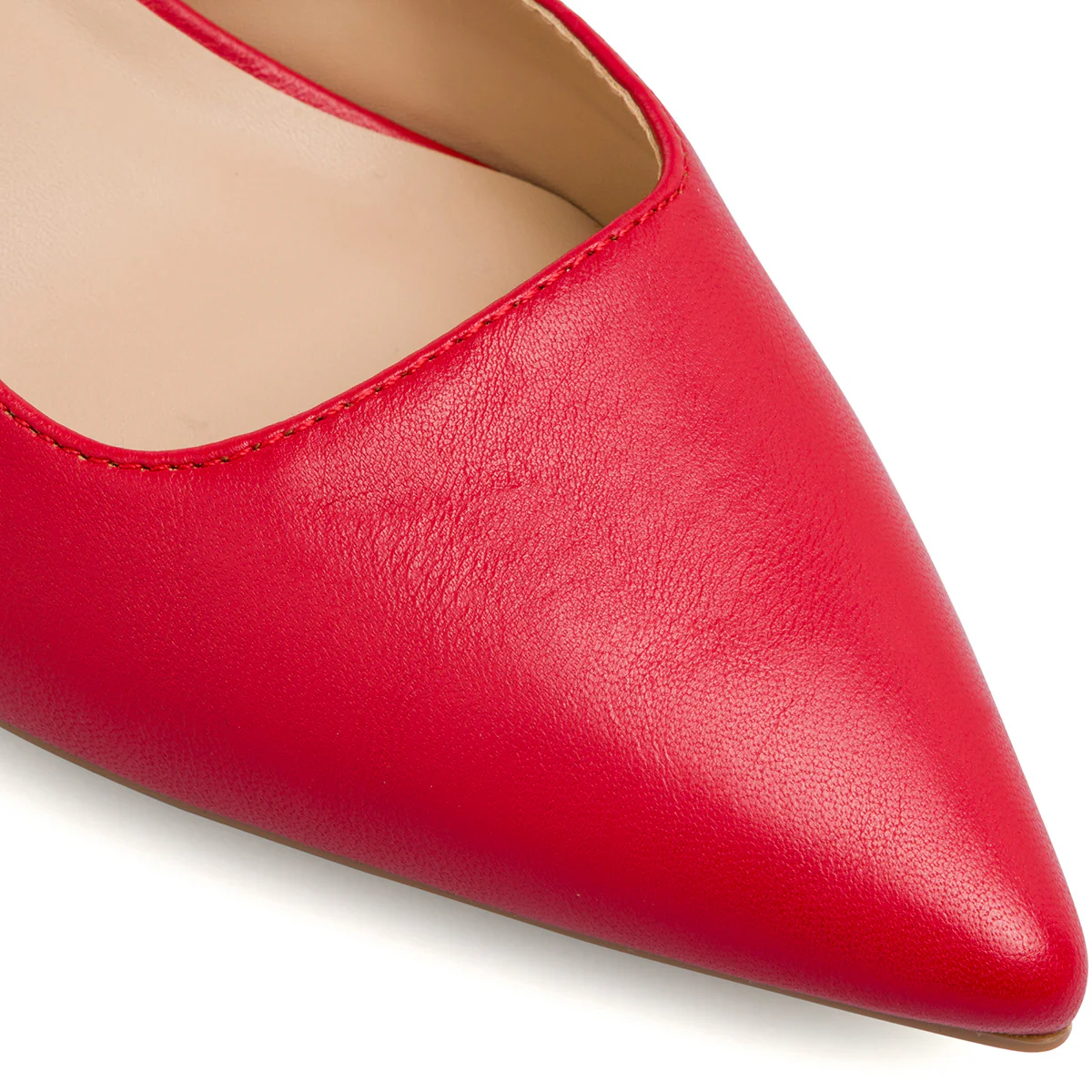 Décolleté slingback rosse da Donna con tacco a campana 7,5 cm Swish Jeans - Image 5