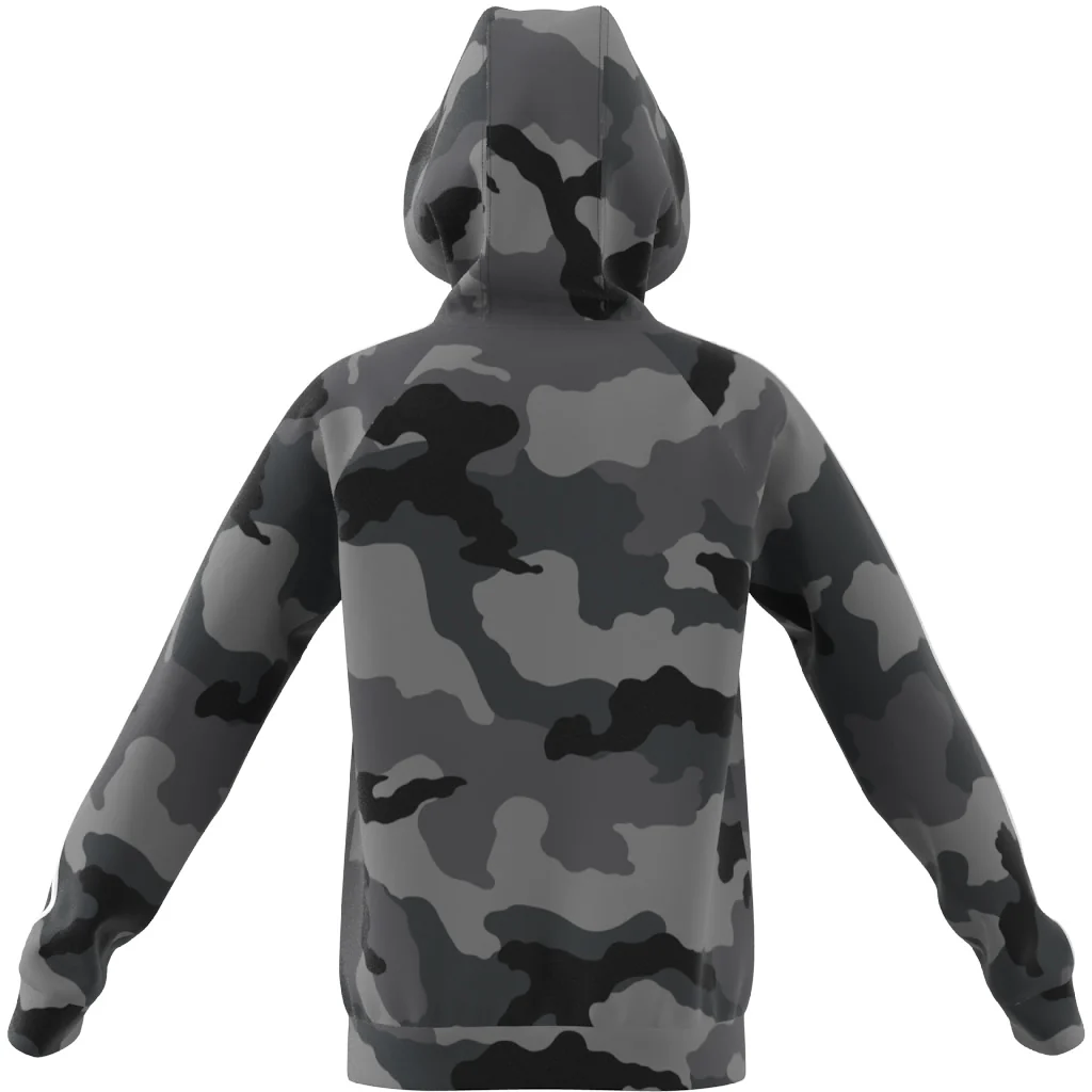 Felpa bambino con cappuccio Essentials Allover Print adidas - Image 4