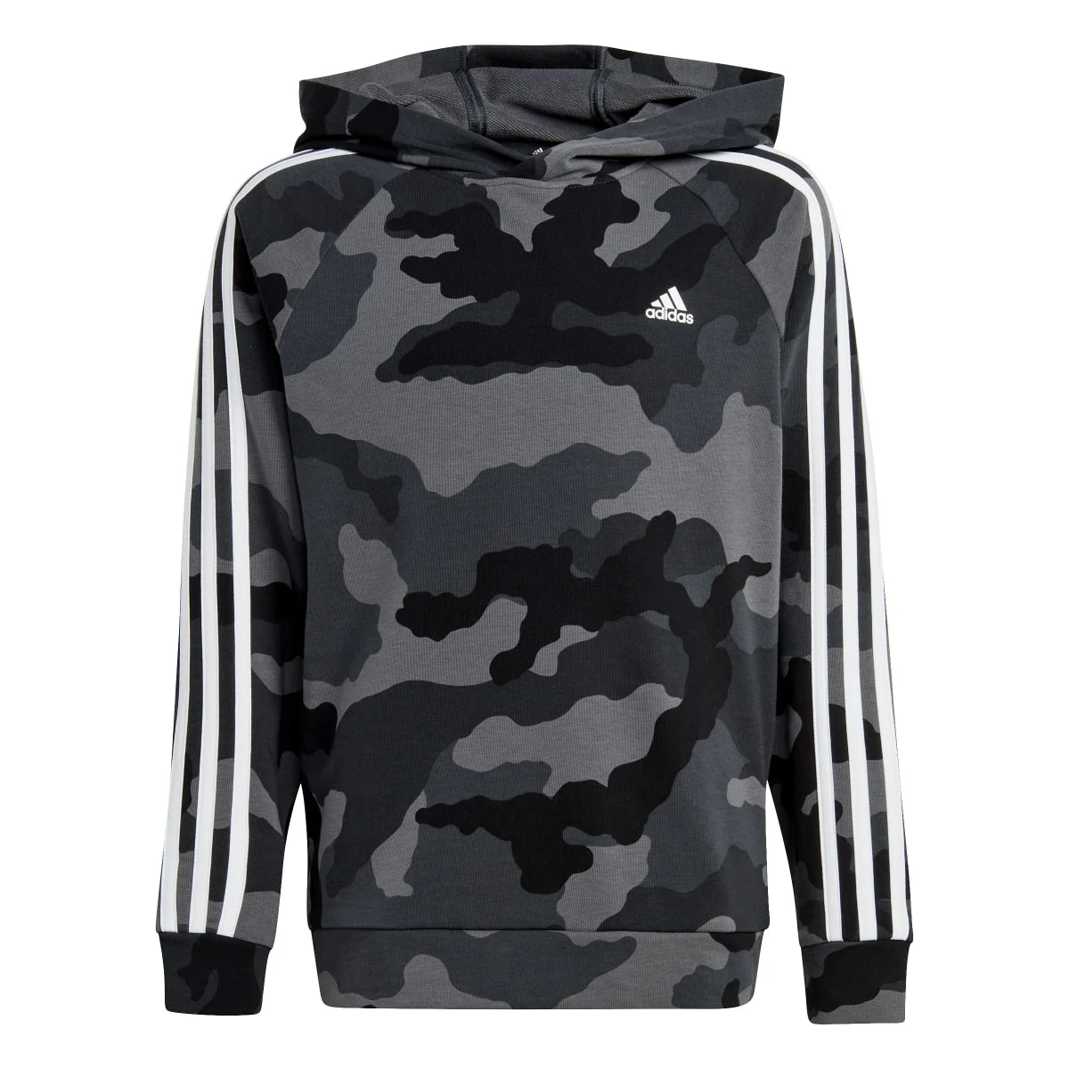 Felpa bambino con cappuccio Essentials Allover Print adidas - Image 6