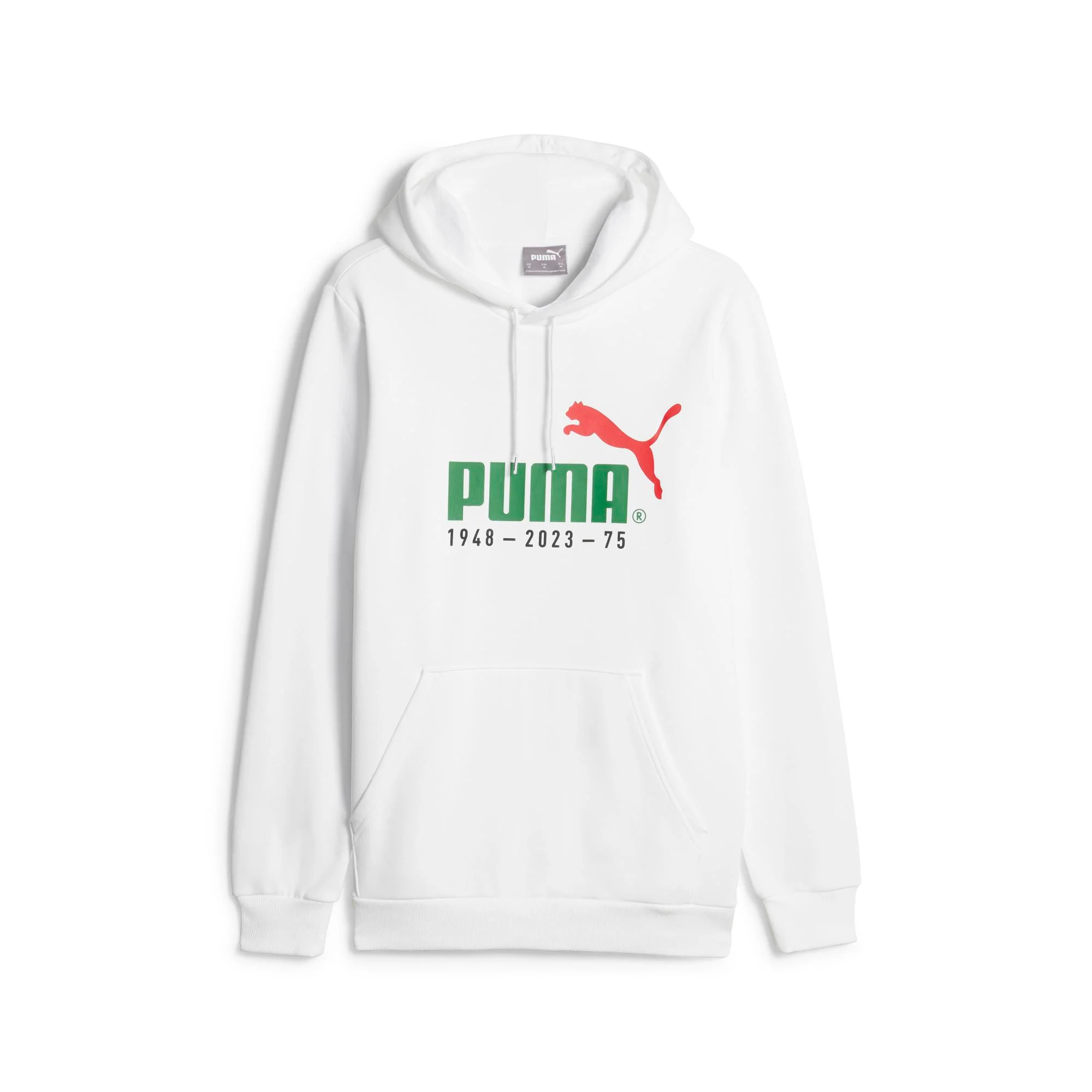 Felpa bianca da uomo con cappuccio Puma No. 1 Celebration - Image 6