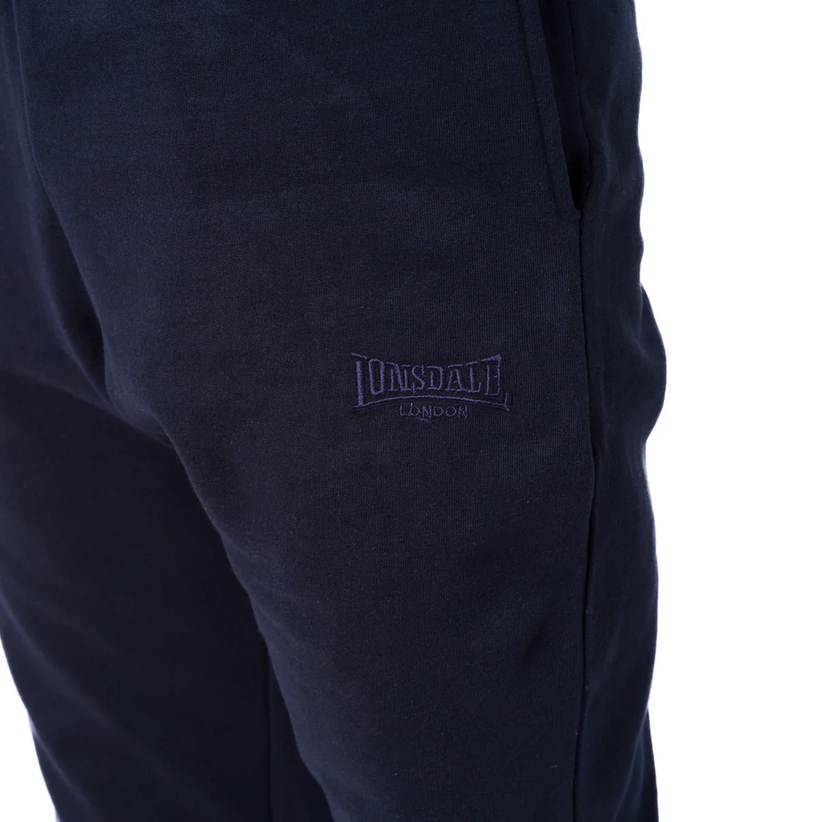 Tuta blu da uomo con giacca full zip e tasche a patta Lonsdale - Image 6