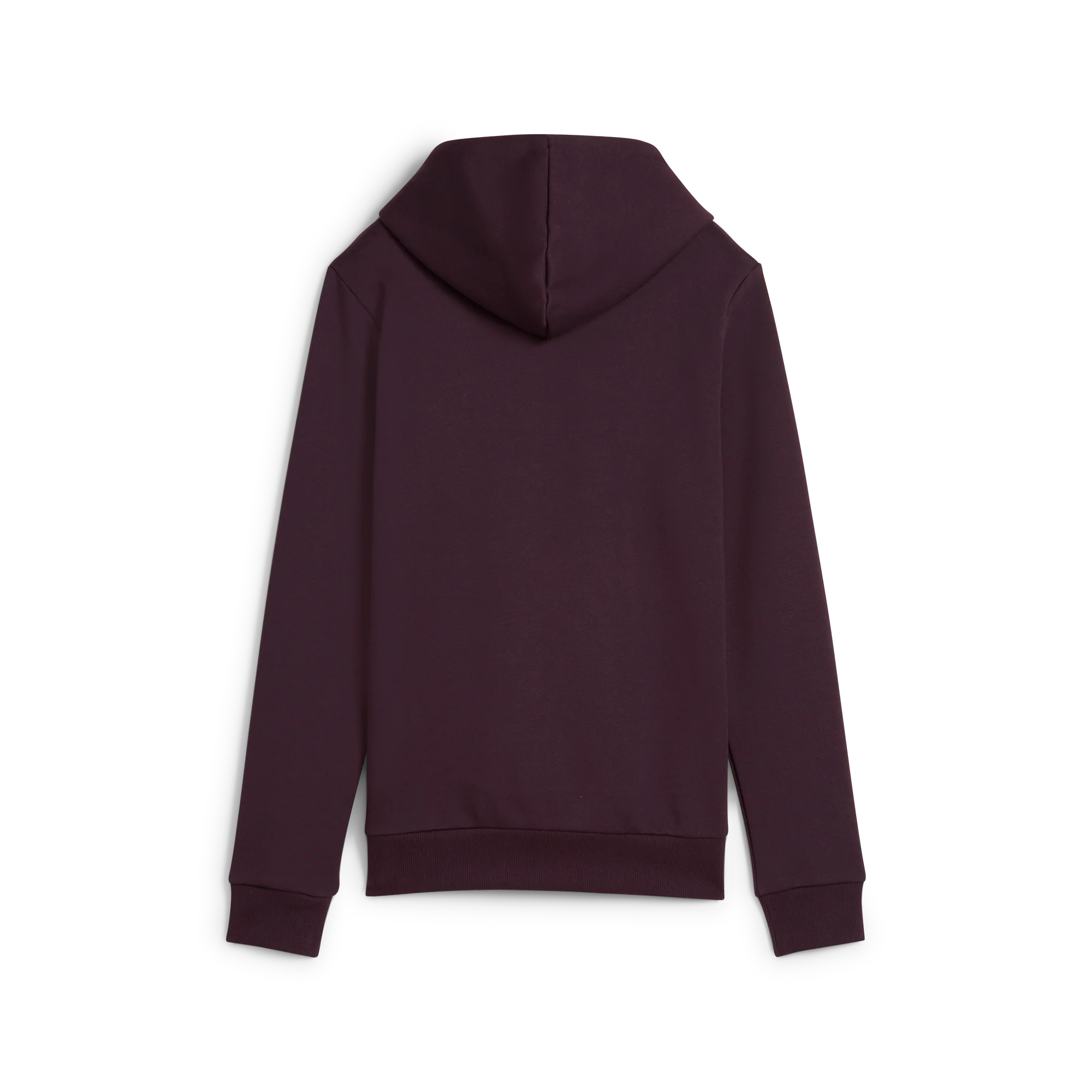 Felpa bordeaux da donna con cappuccio e logo Puma - Image 5