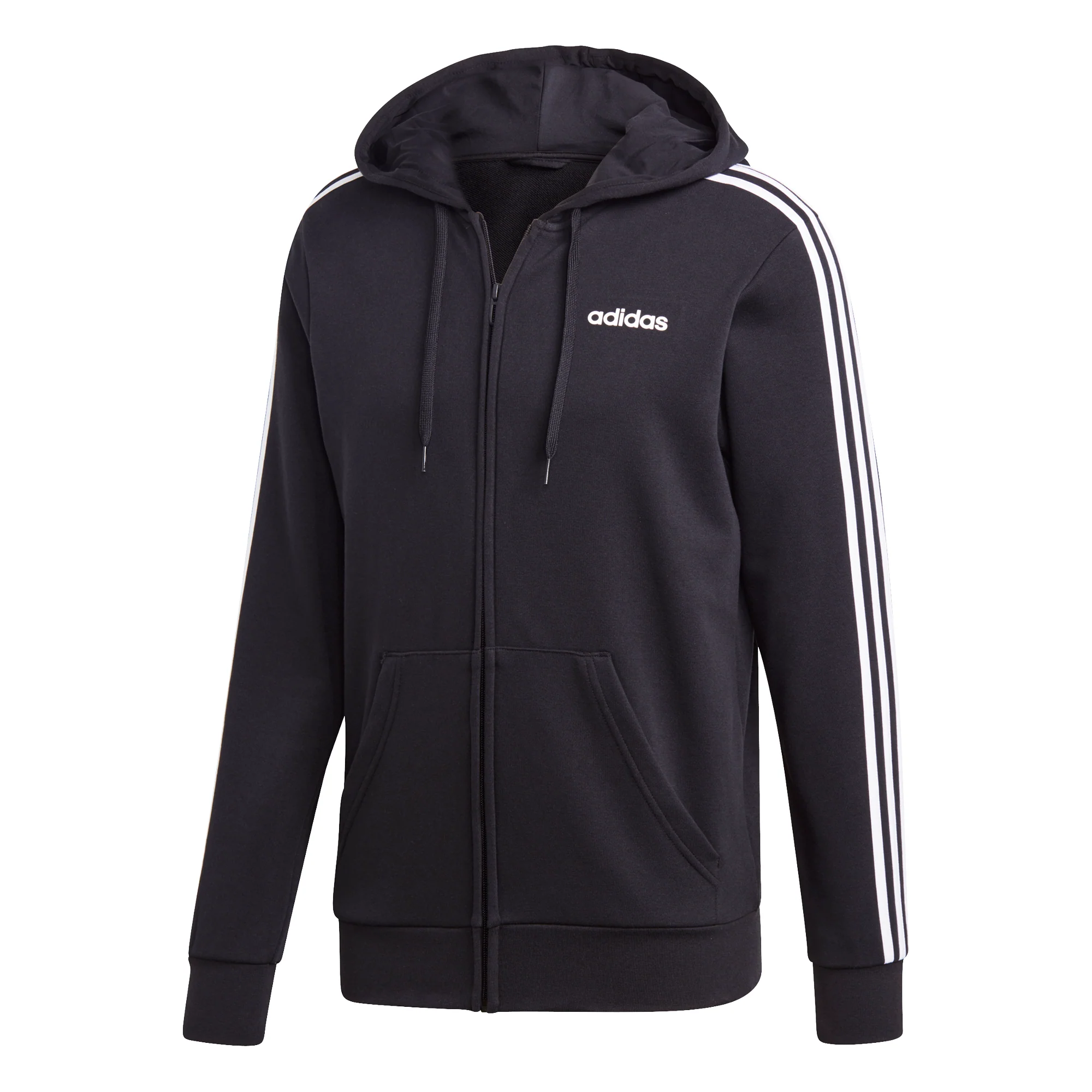 Felpa con cappuccio adidas Essentials 3-Stripes