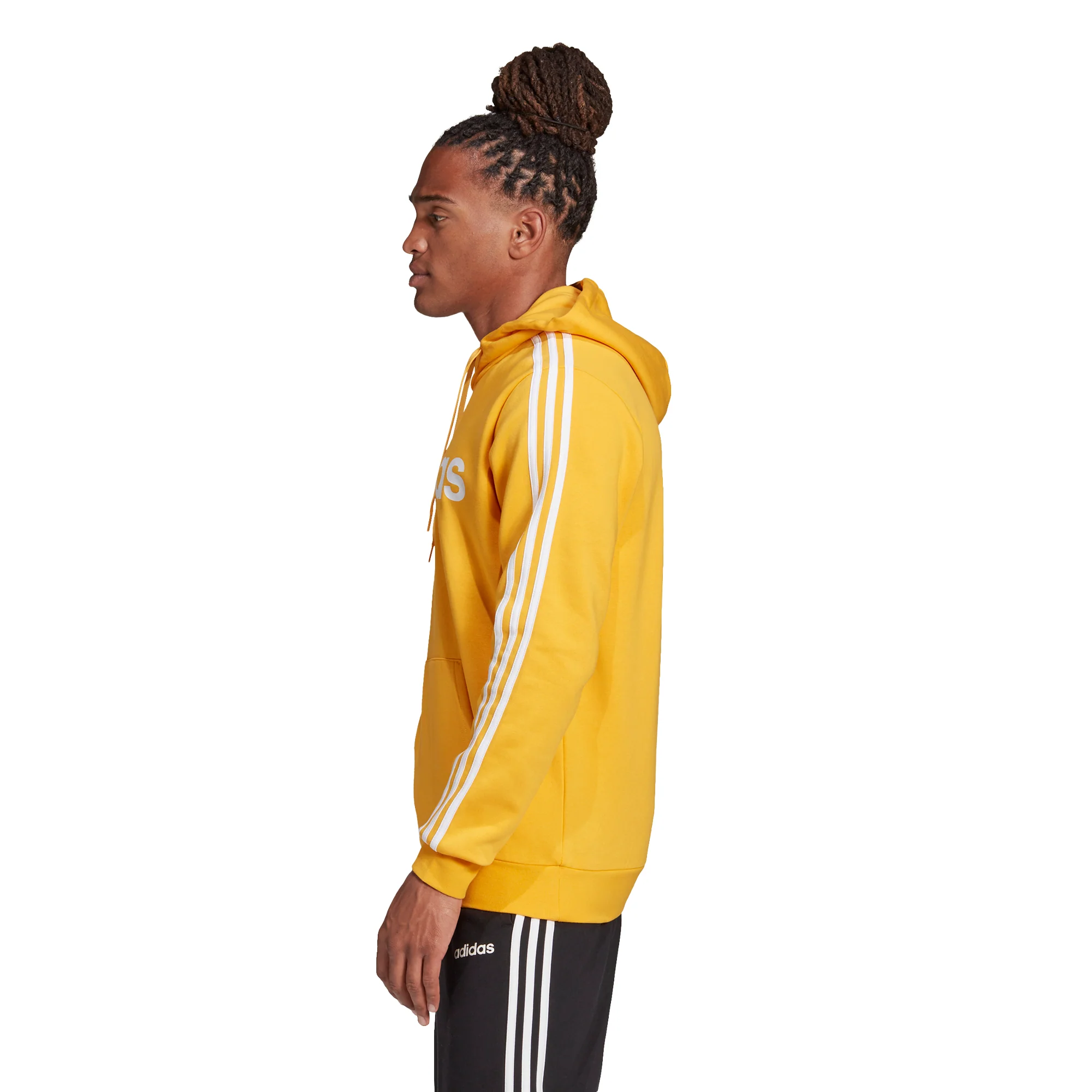 Felpa con cappuccio adidas Essentials 3-Stripes Pullover - Image 4