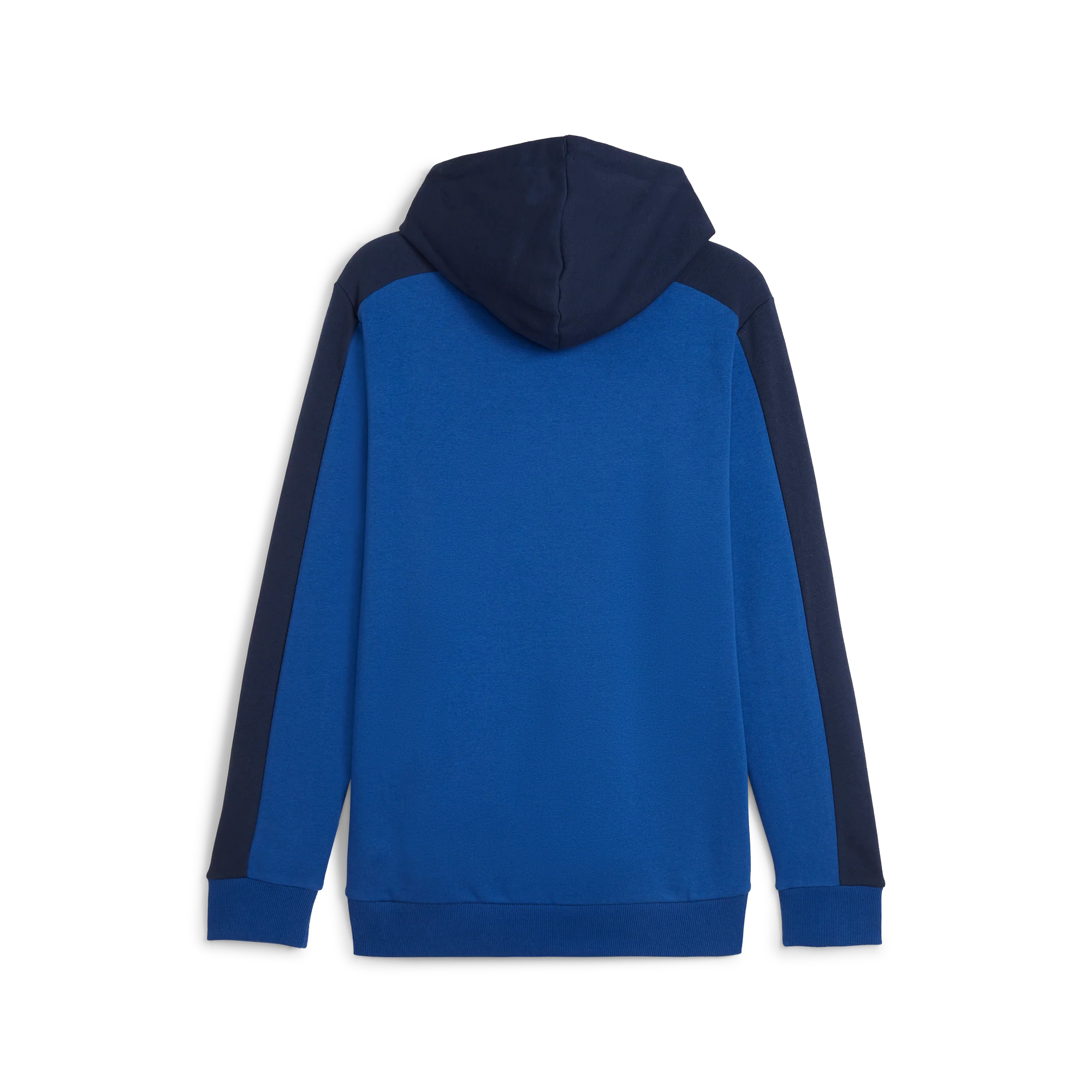 Felpa con cappuccio blu da uomo con tasche a marsupio Puma Essential BLOCK x TAPE - Image 7